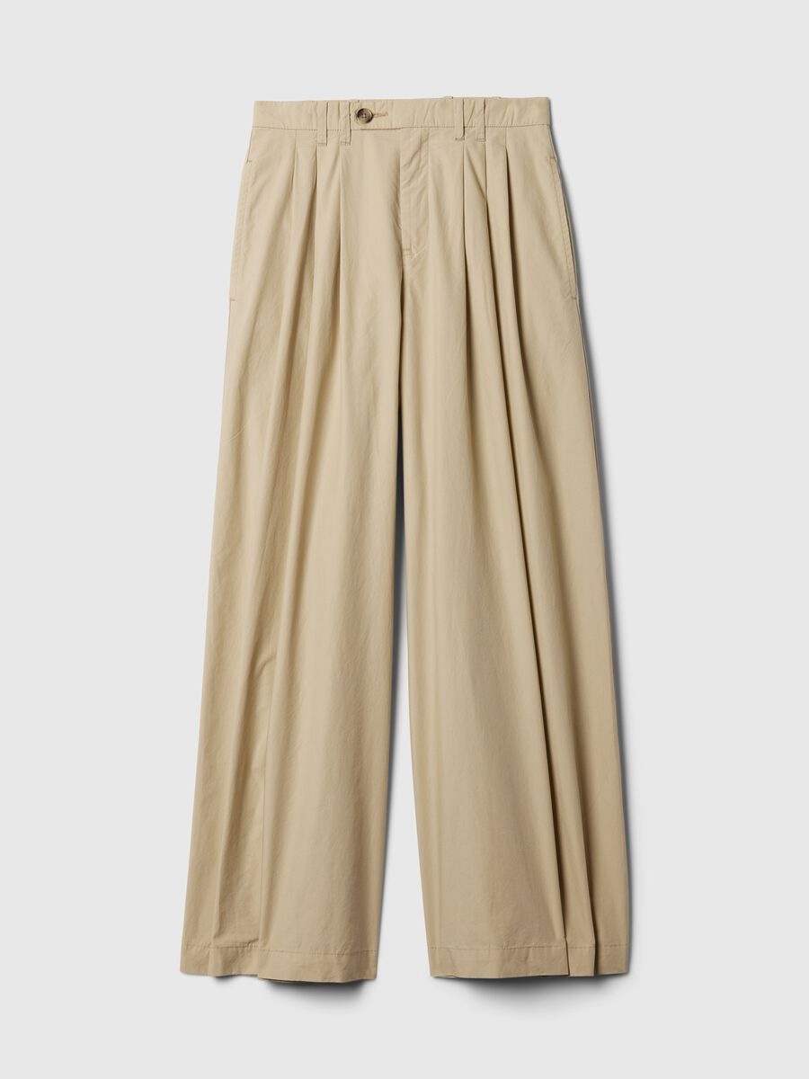 GAP x DÔEN Pantalone a vita alta con pinces Donna_5