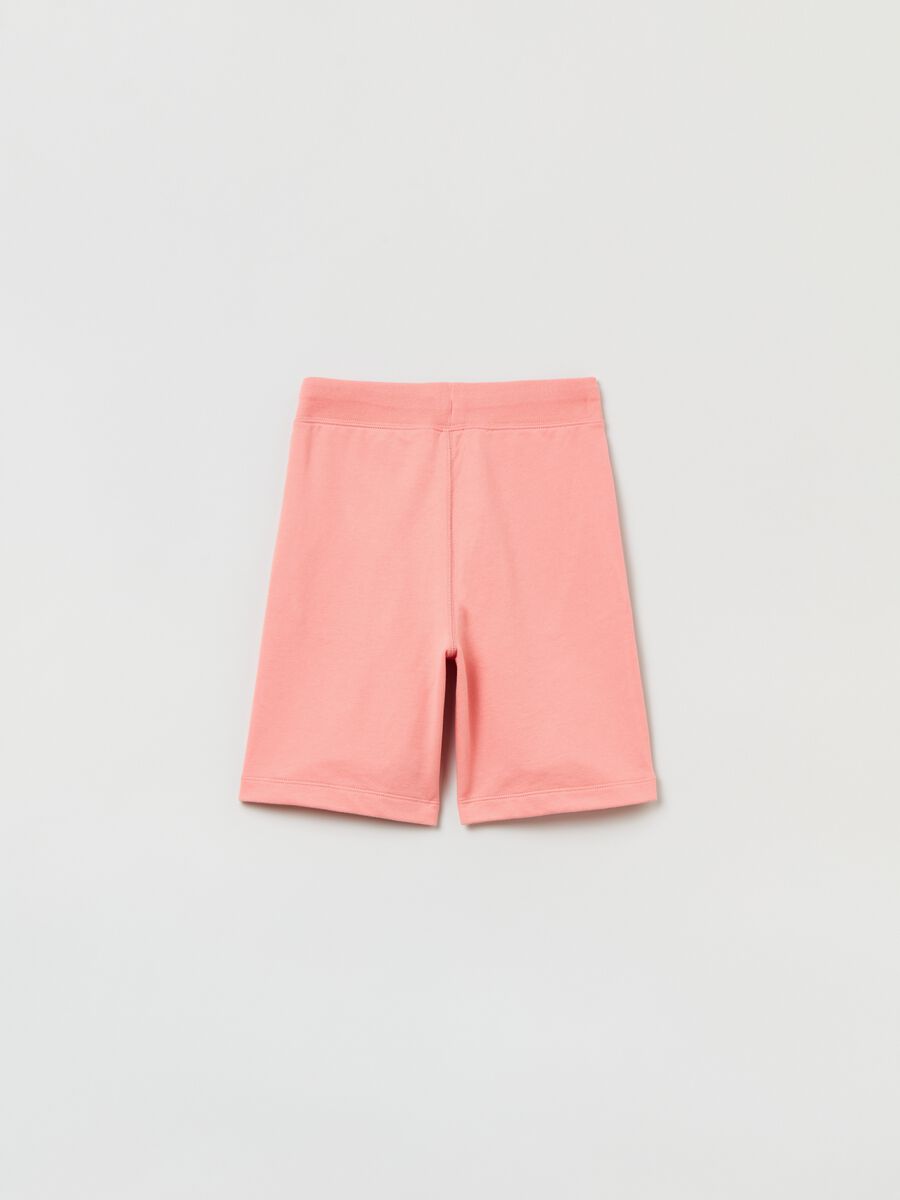 Bermuda in French Terry con logo Bambino_1