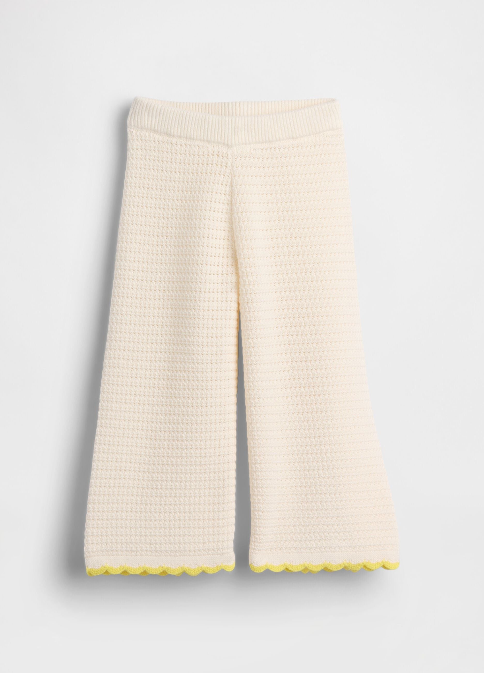 Pantaloni palazzo in puro cotone