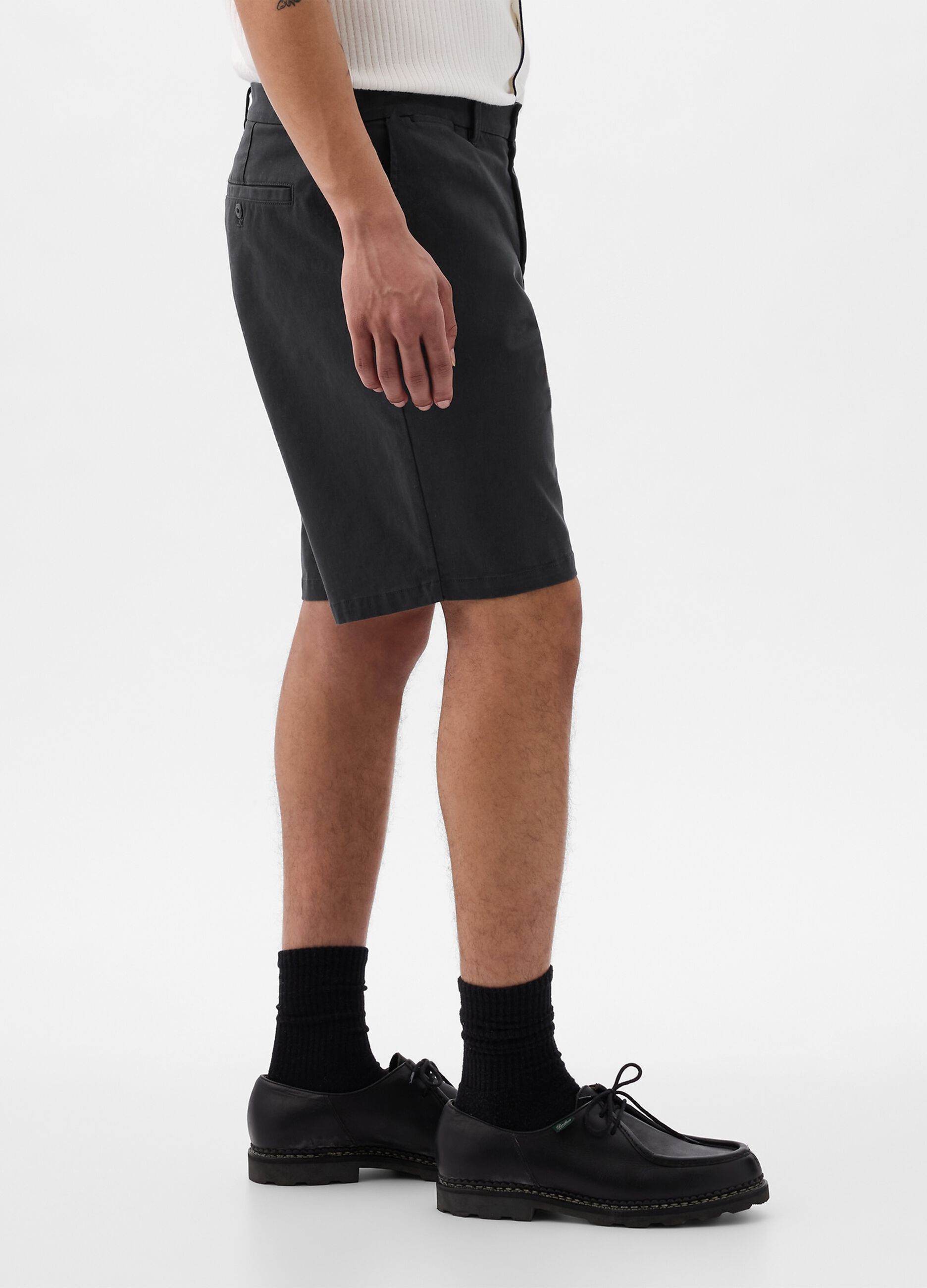 Bermuda relaxed fit in cotone stretch_1