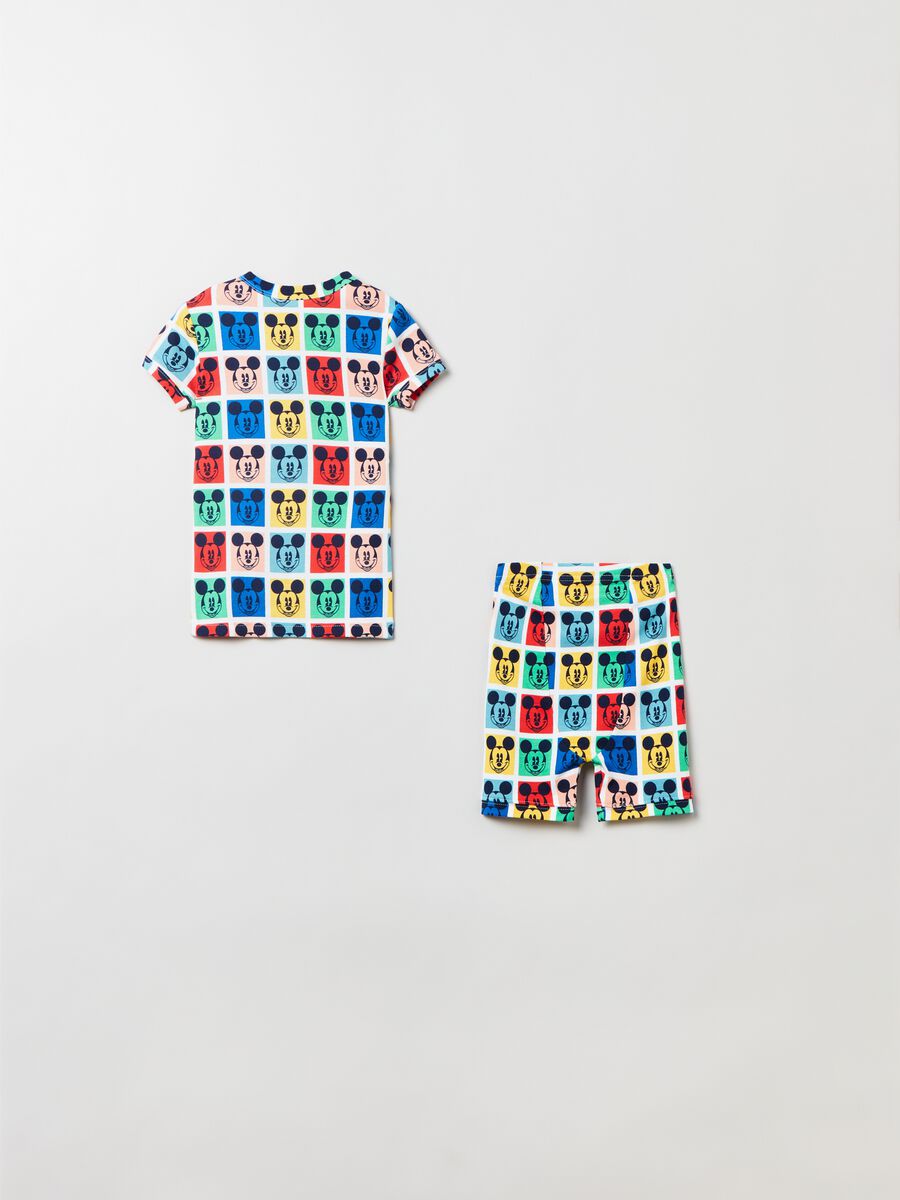 Cotton pyjamas with Mickey Mouse print Newborn_1