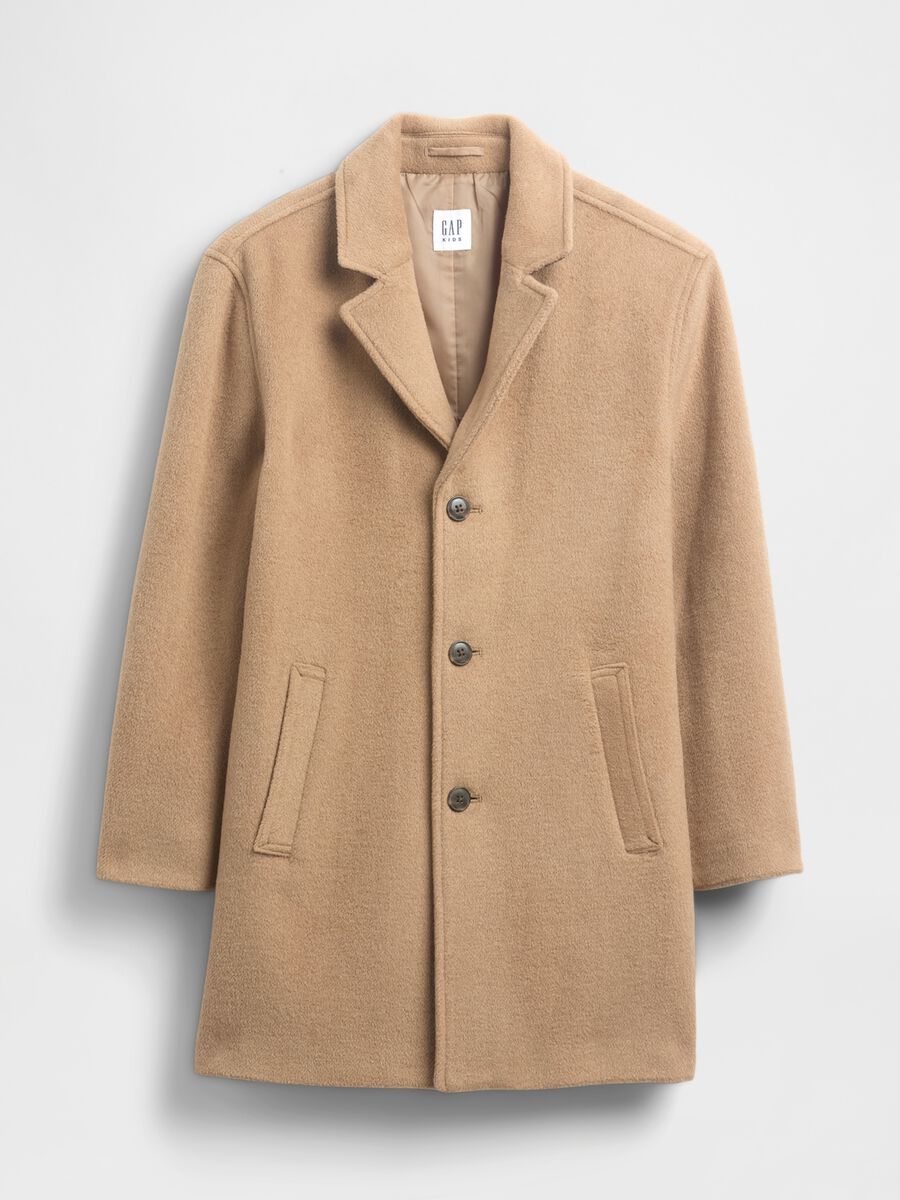 Beige Coat for Child Boy_3