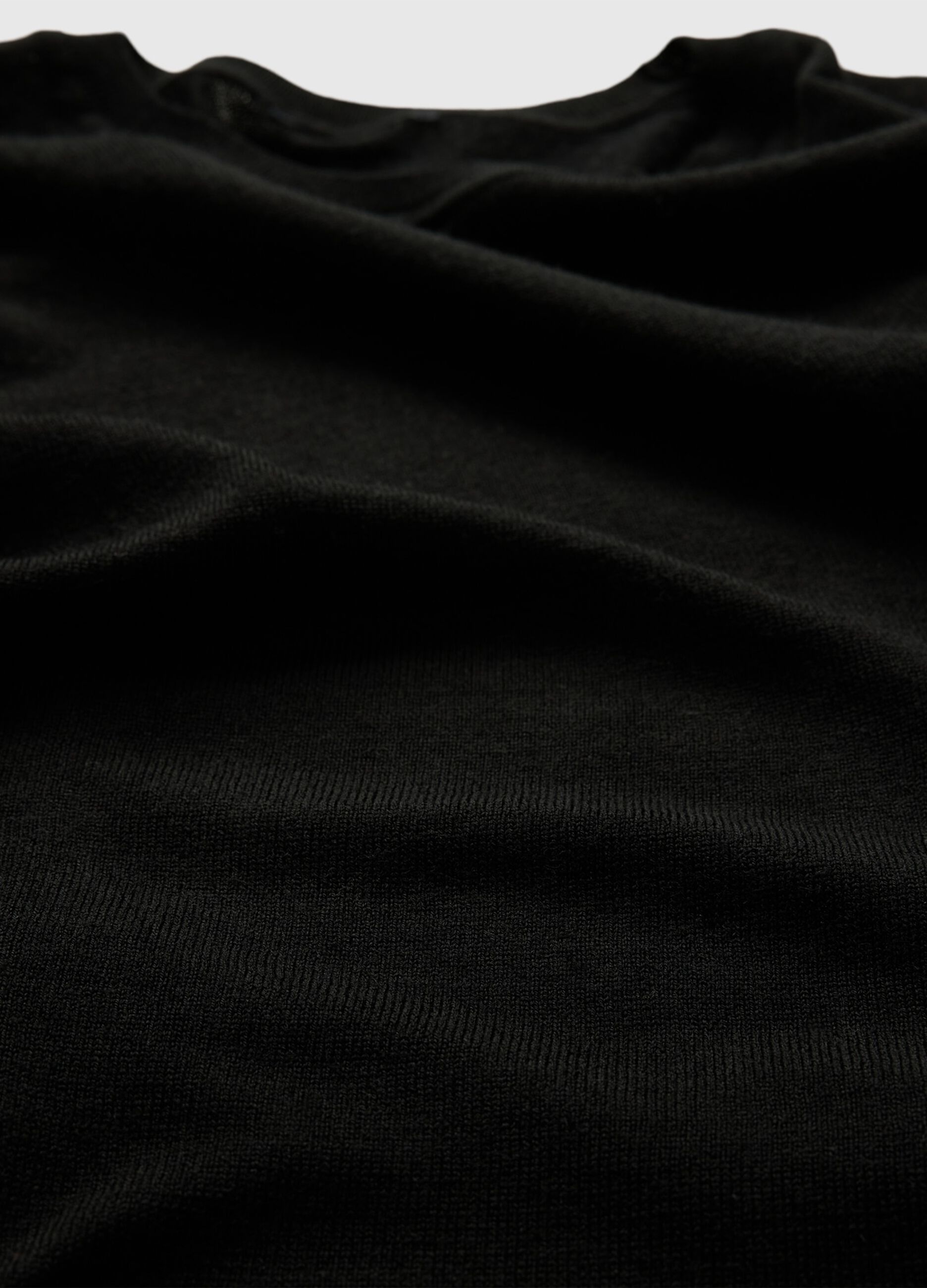 Merino wool pullover with round neck_4