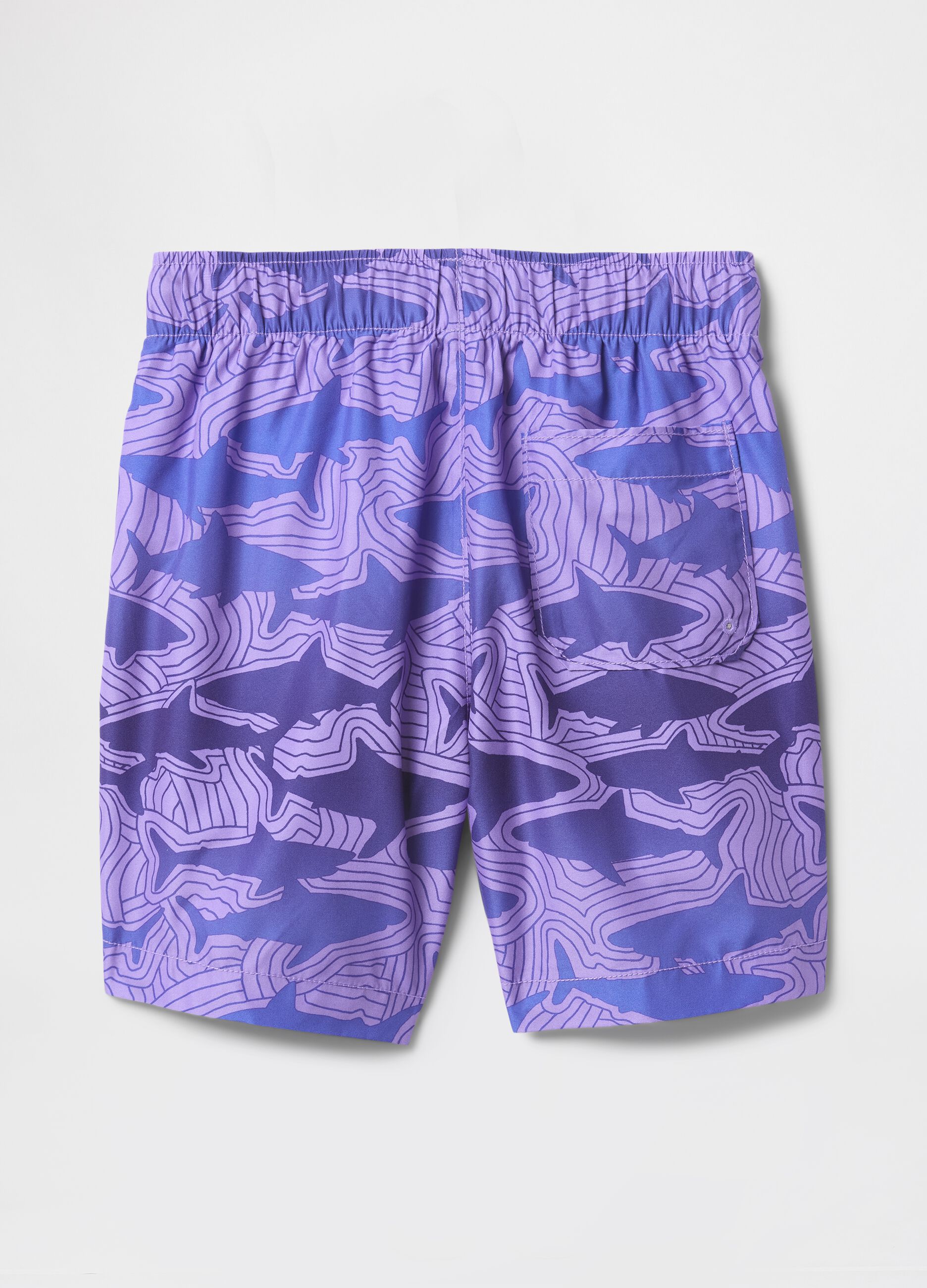Costume boxer con stampa squali_1