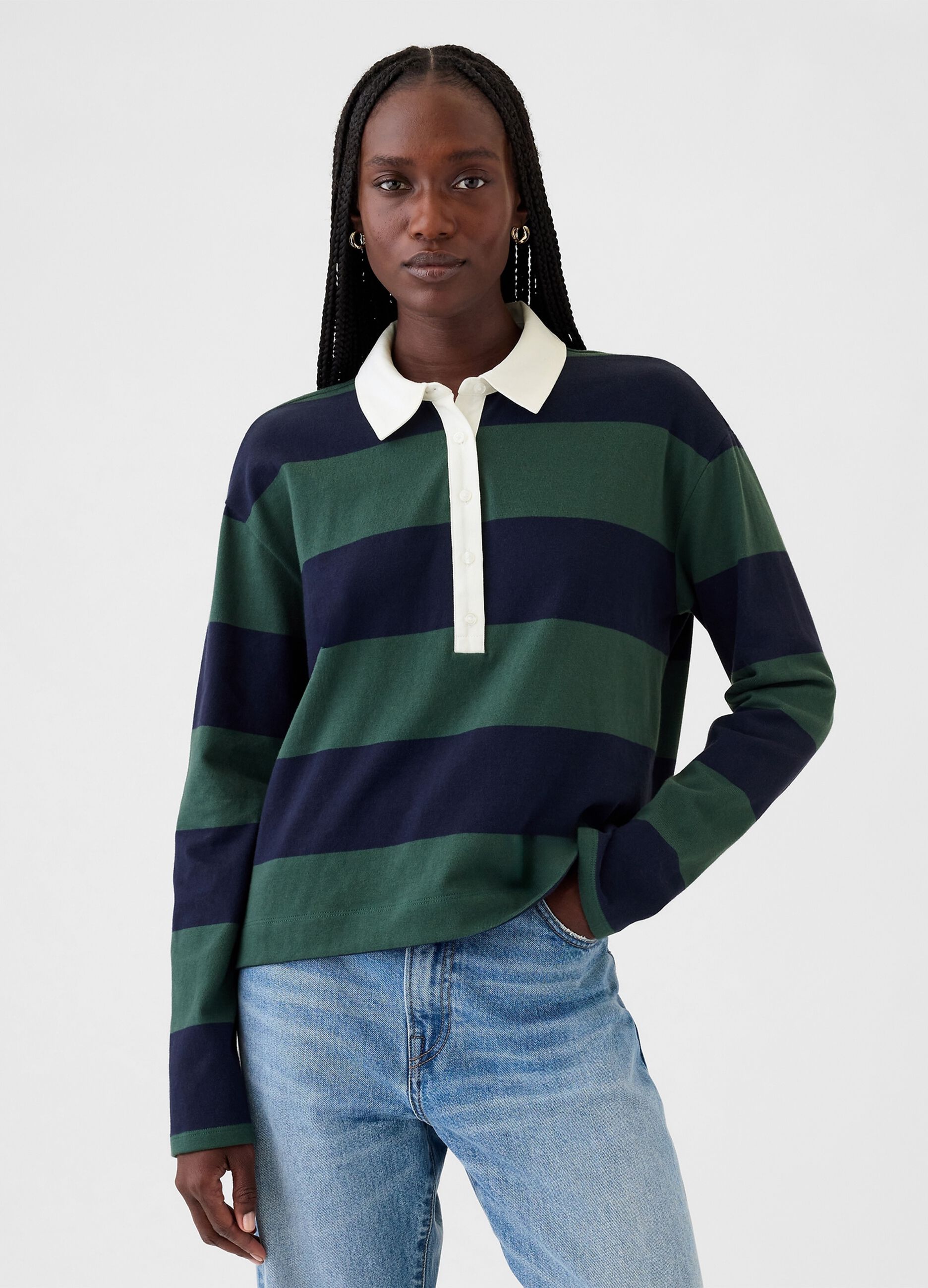 Polo con maniche lunghe cheap