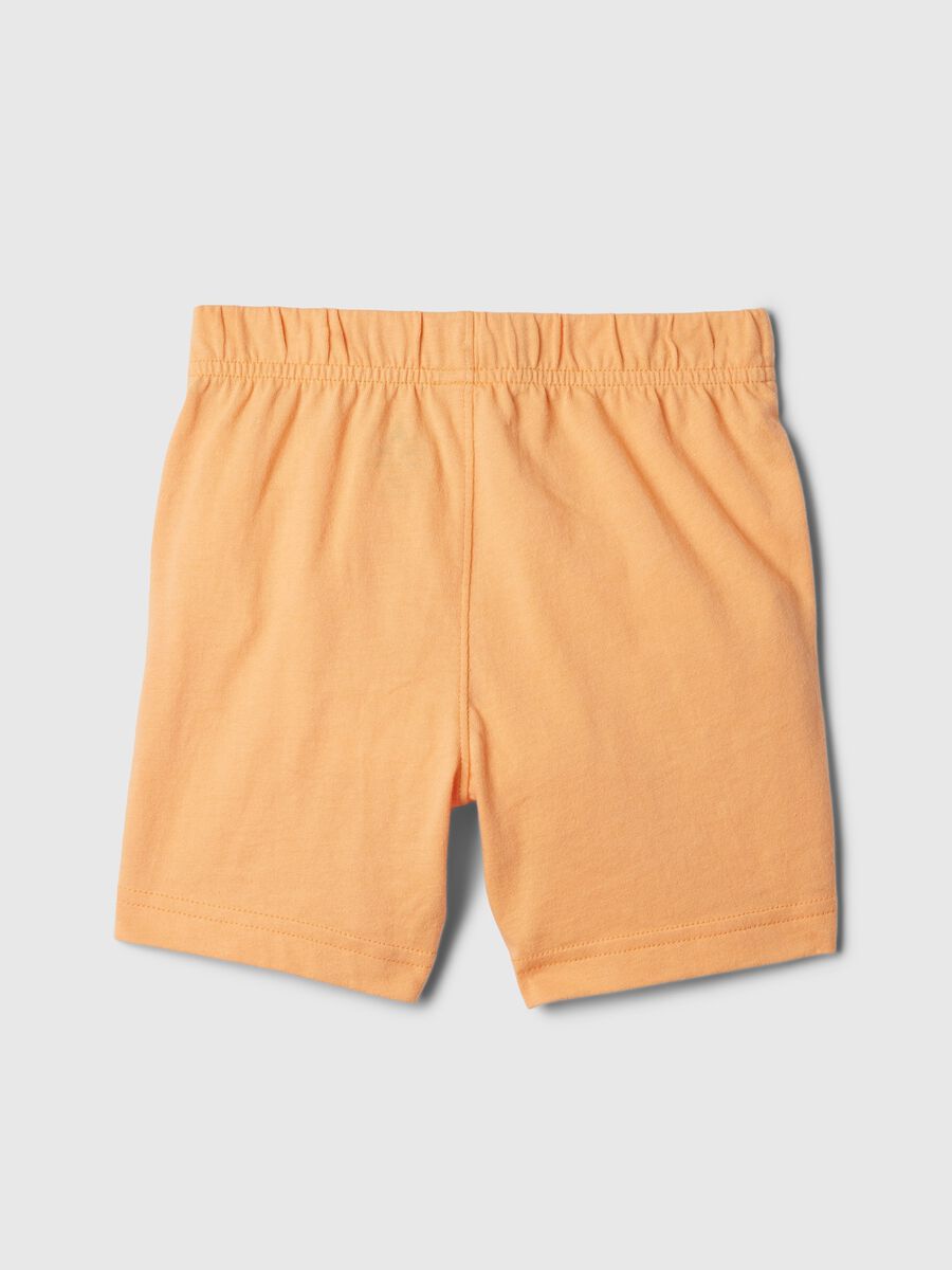 Bermuda in cotone con coulisse Bimbo_1