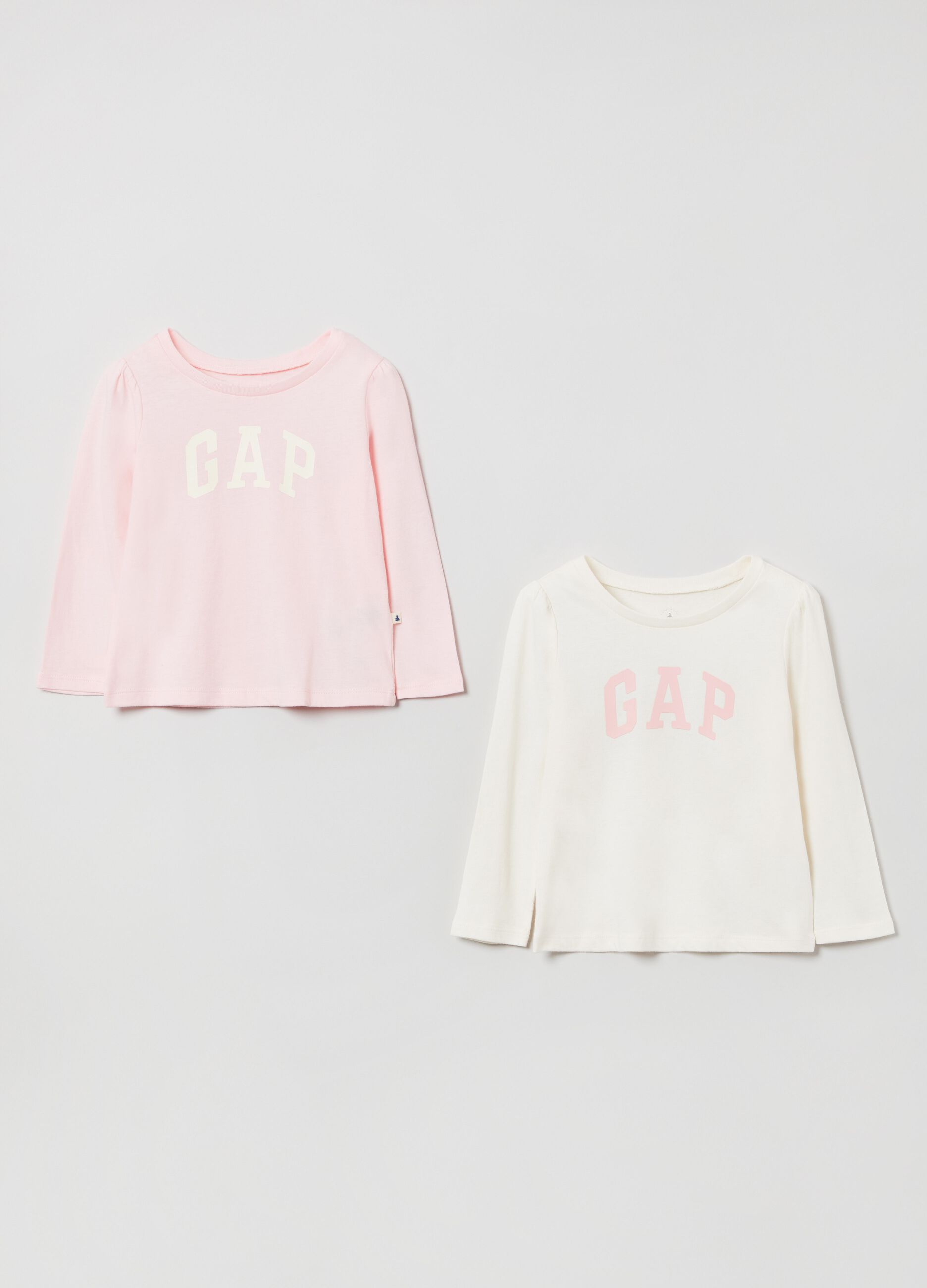 Bipack t-shirt in cotone con stampa logo