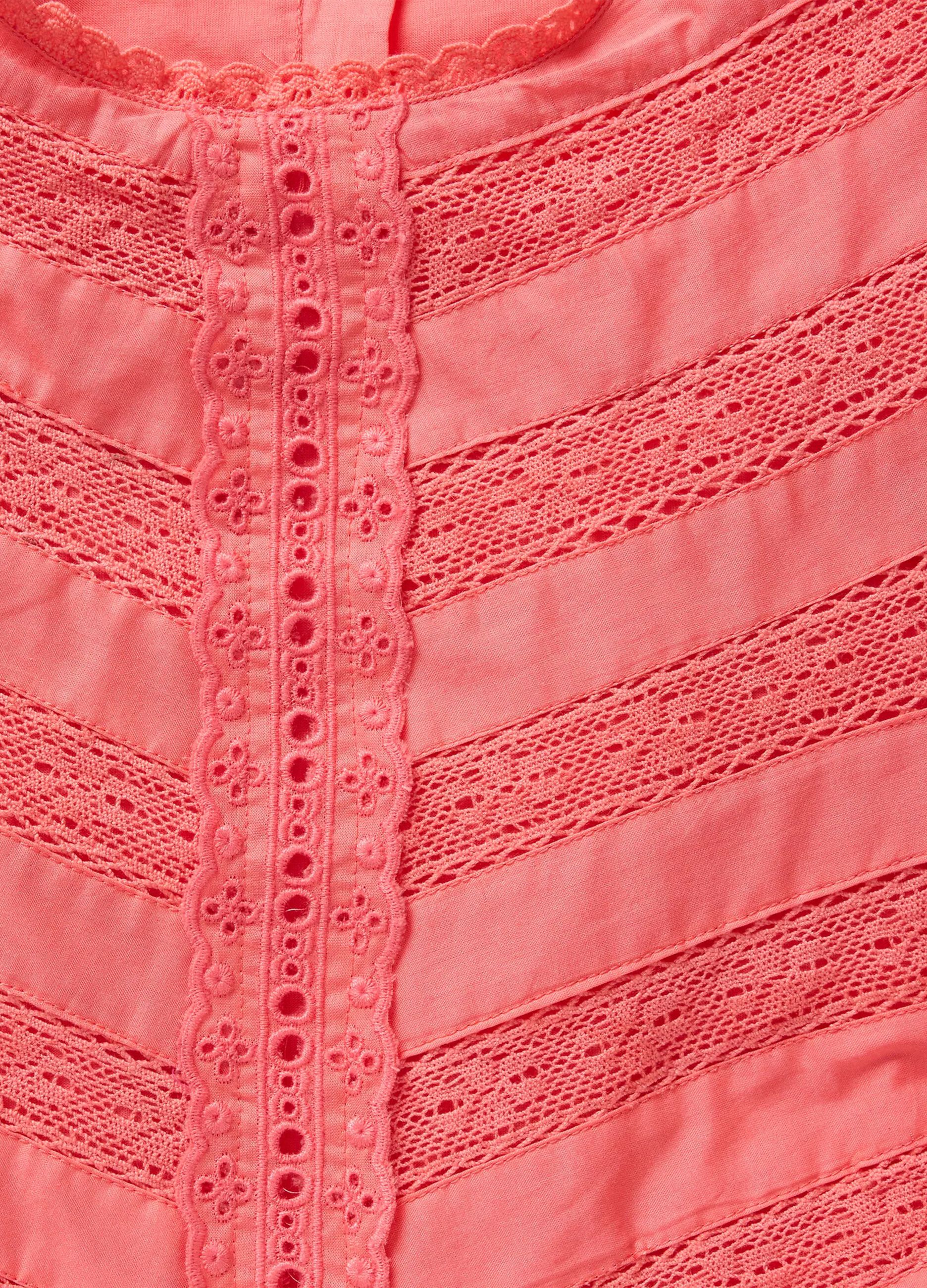 Abito rosa con dettagli sangallo_3