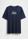T-shirt in puro cotone con stampa frontale_2