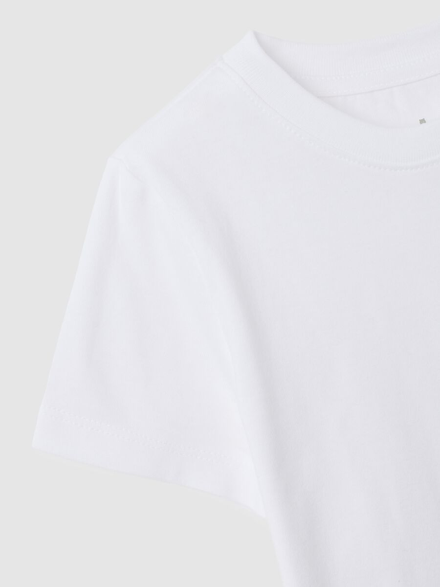 T-shirt in cotone con tasca Bimbo_2