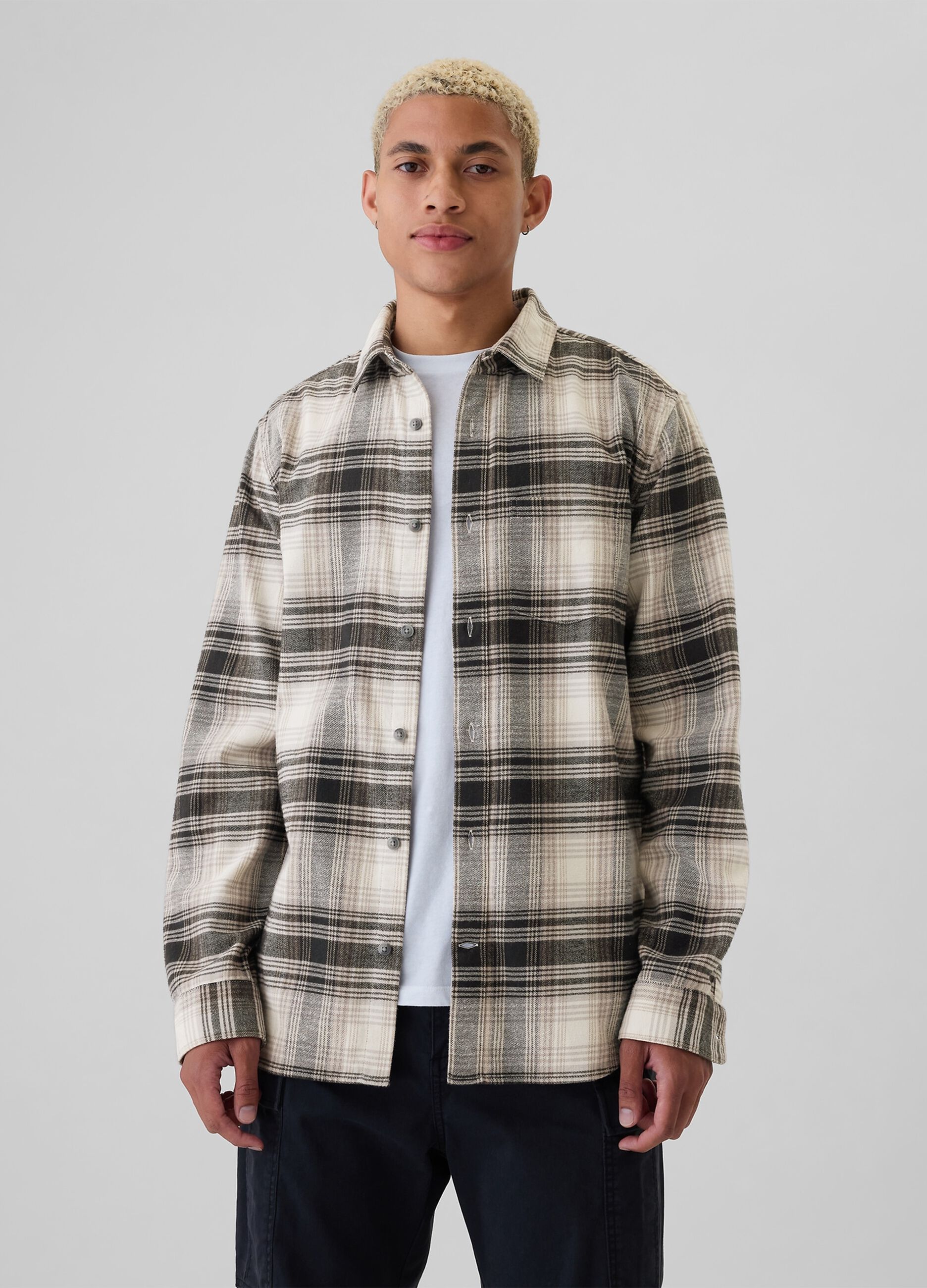 Shirt in flannel