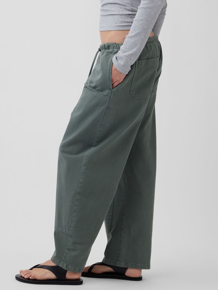Pure Cotton Trousers Woman_2