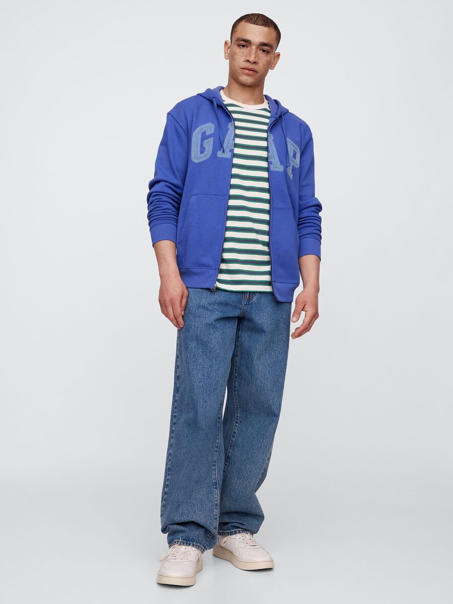 Felpa con cappuccio e full-zip Uomo_2