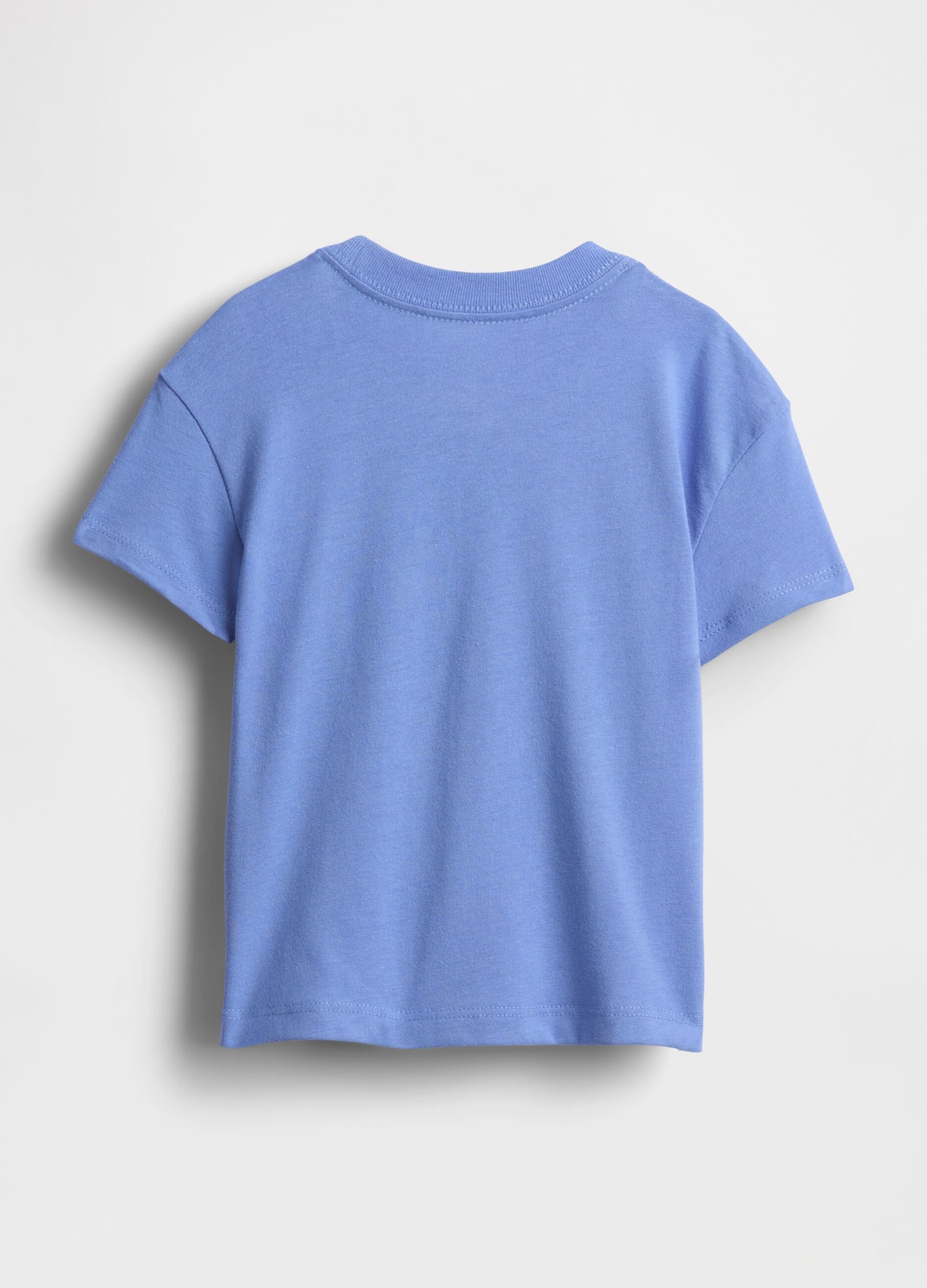 T-shirt blu con stampa personaggio GAP_1