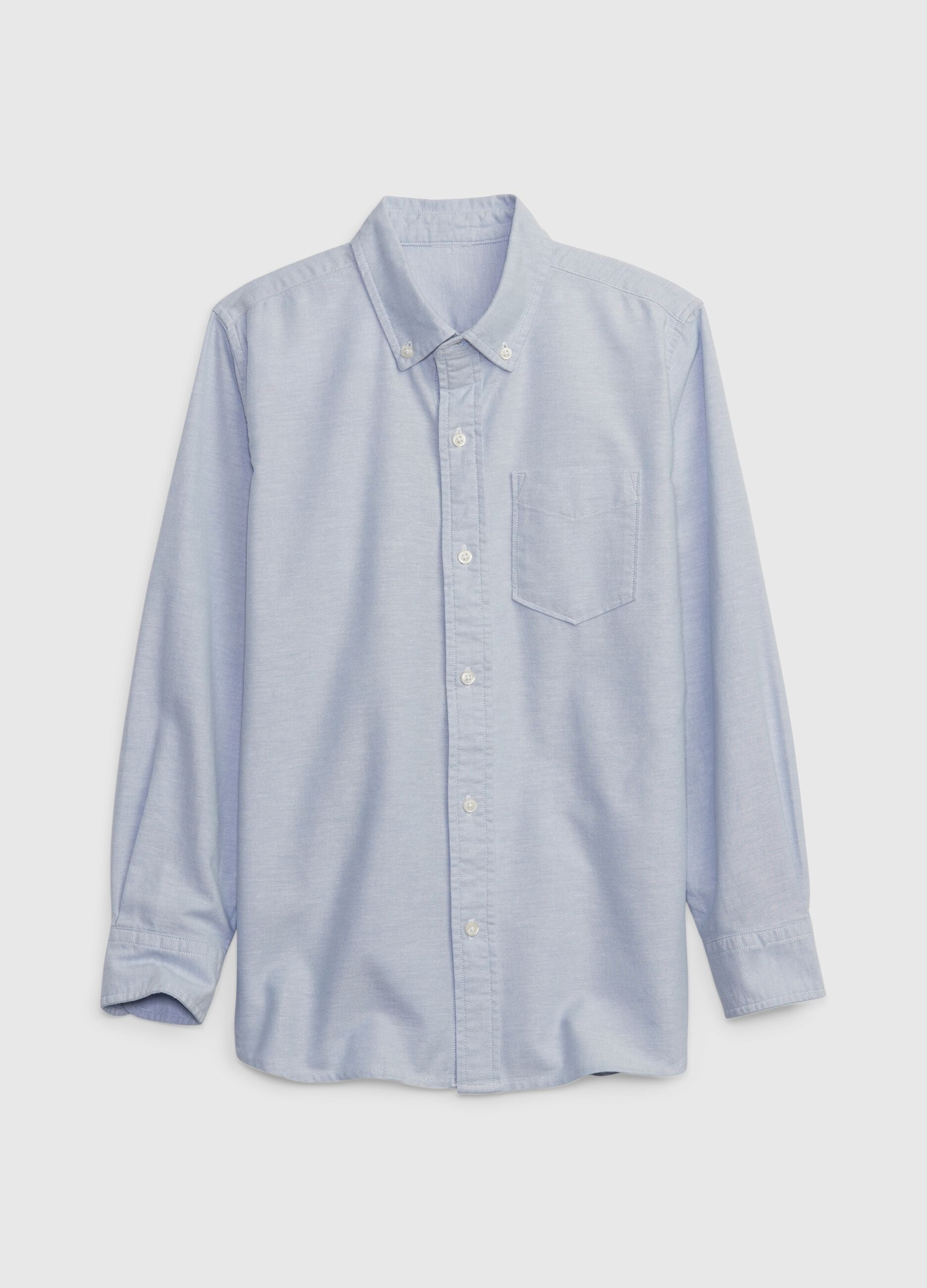 Camicia in oxford con taschino_2