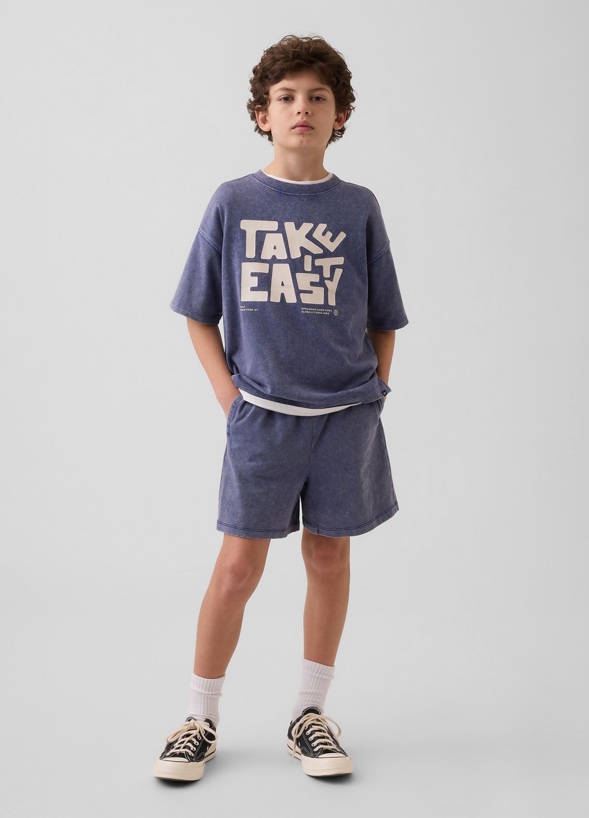 Shorts in puro cotone