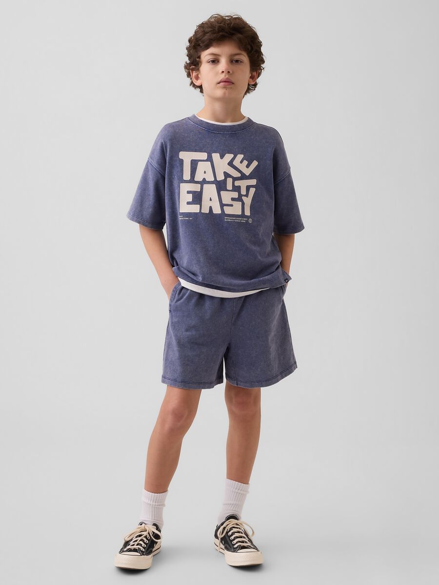 Shorts in puro cotone Boy_0