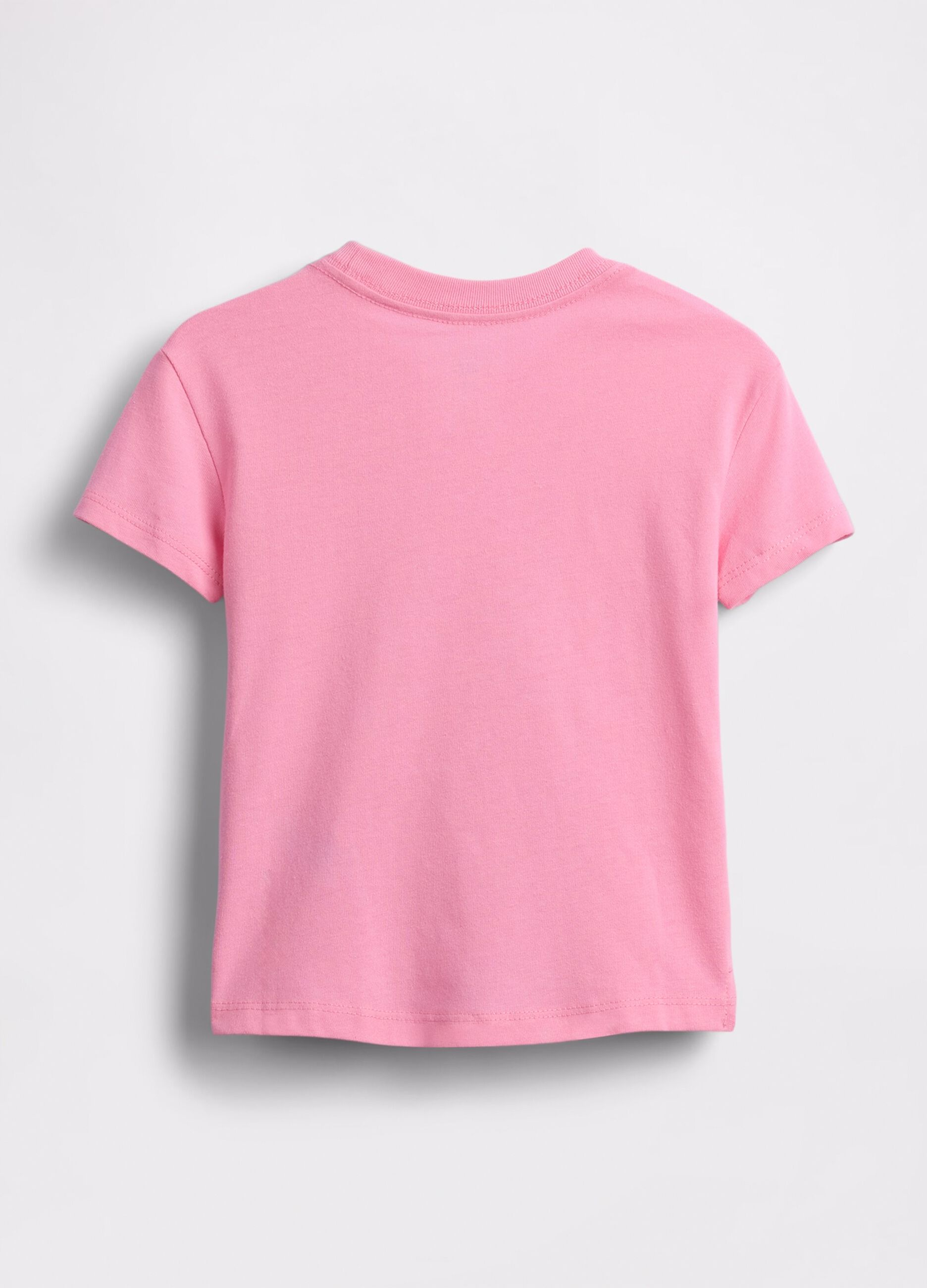 T-shirt rosa con Snoopy e fragola_1