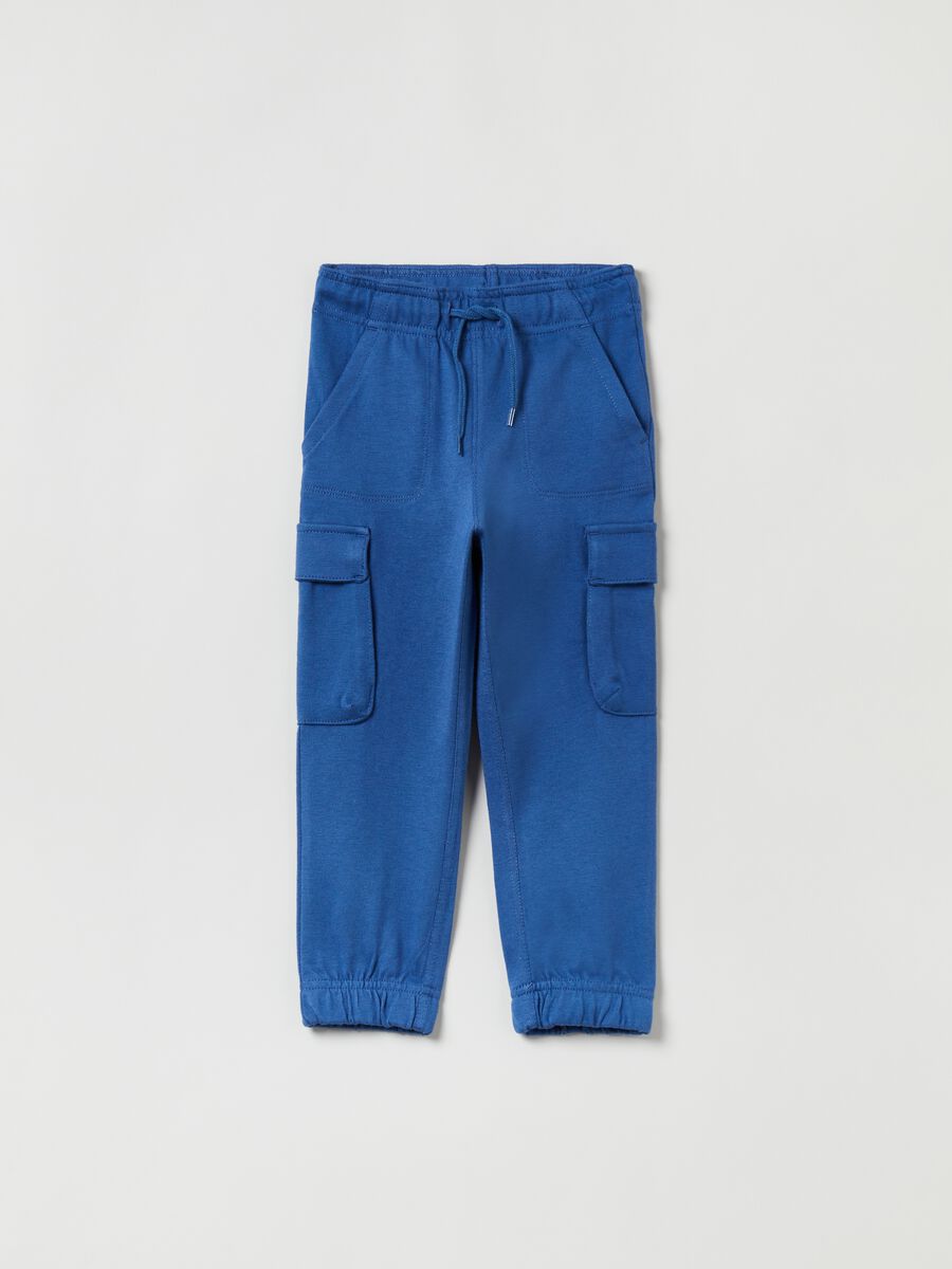 Cargo joggers with drawstring Toddler Boy_0