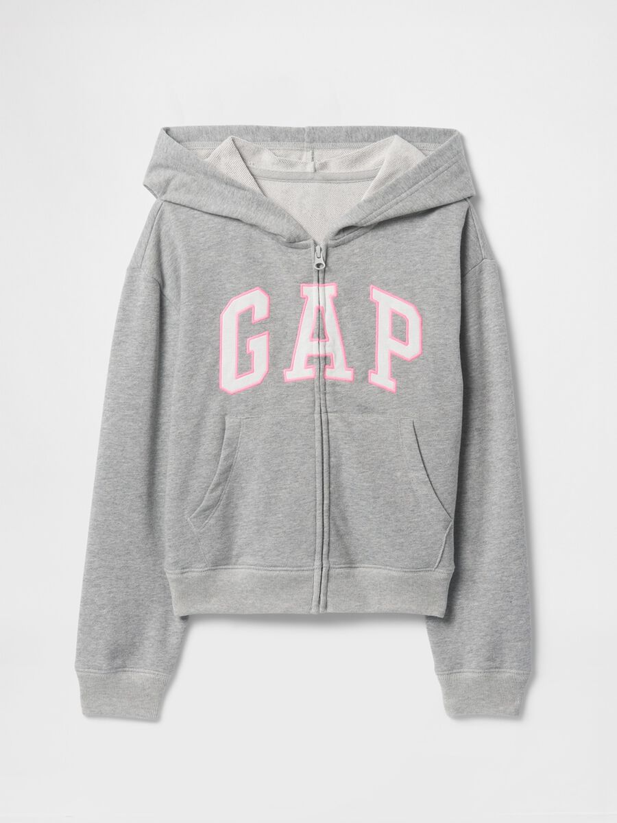 Felpa con cappuccio e full-zip Bambina_4