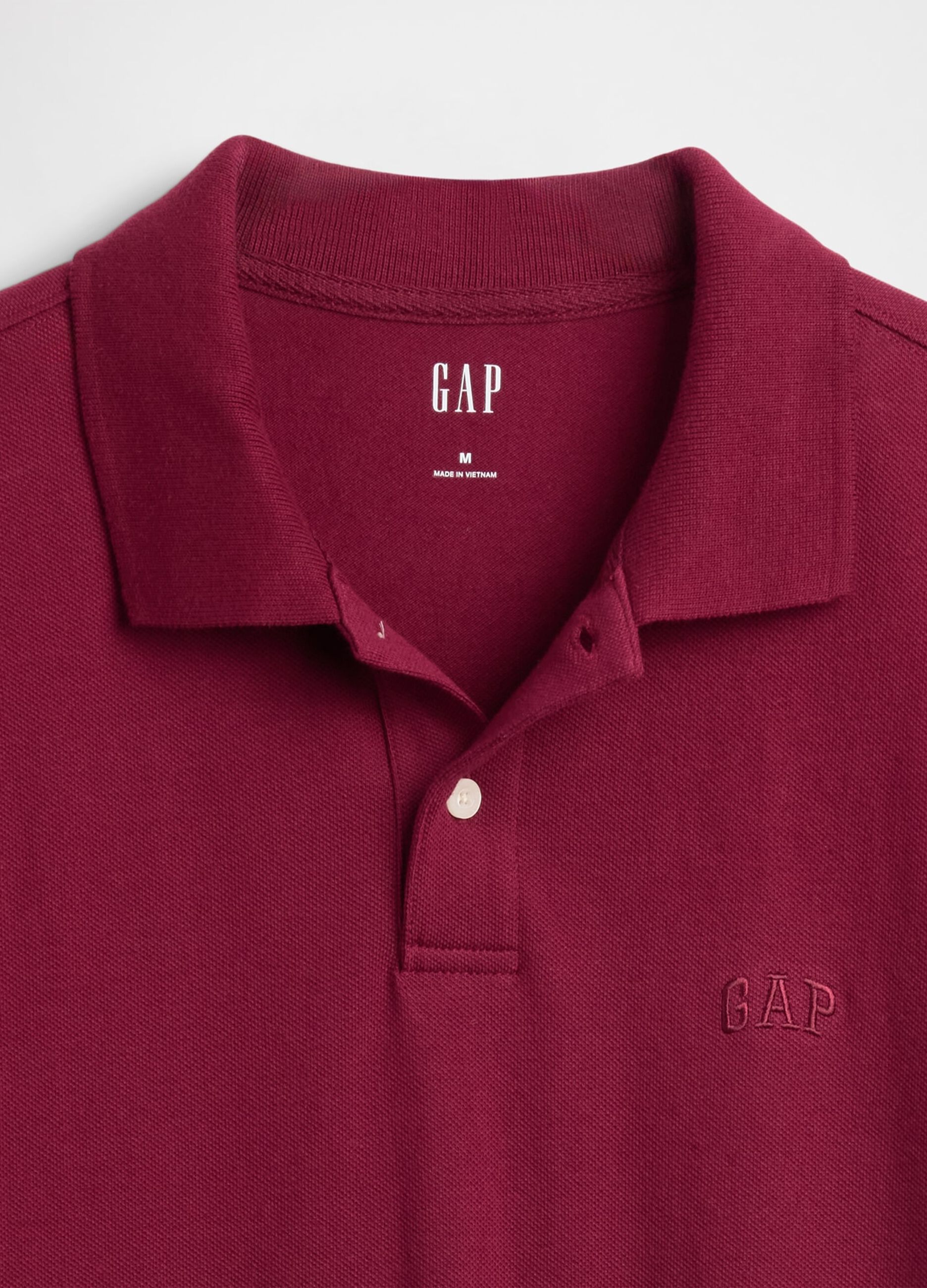 Red stretch short sleeve polo_4