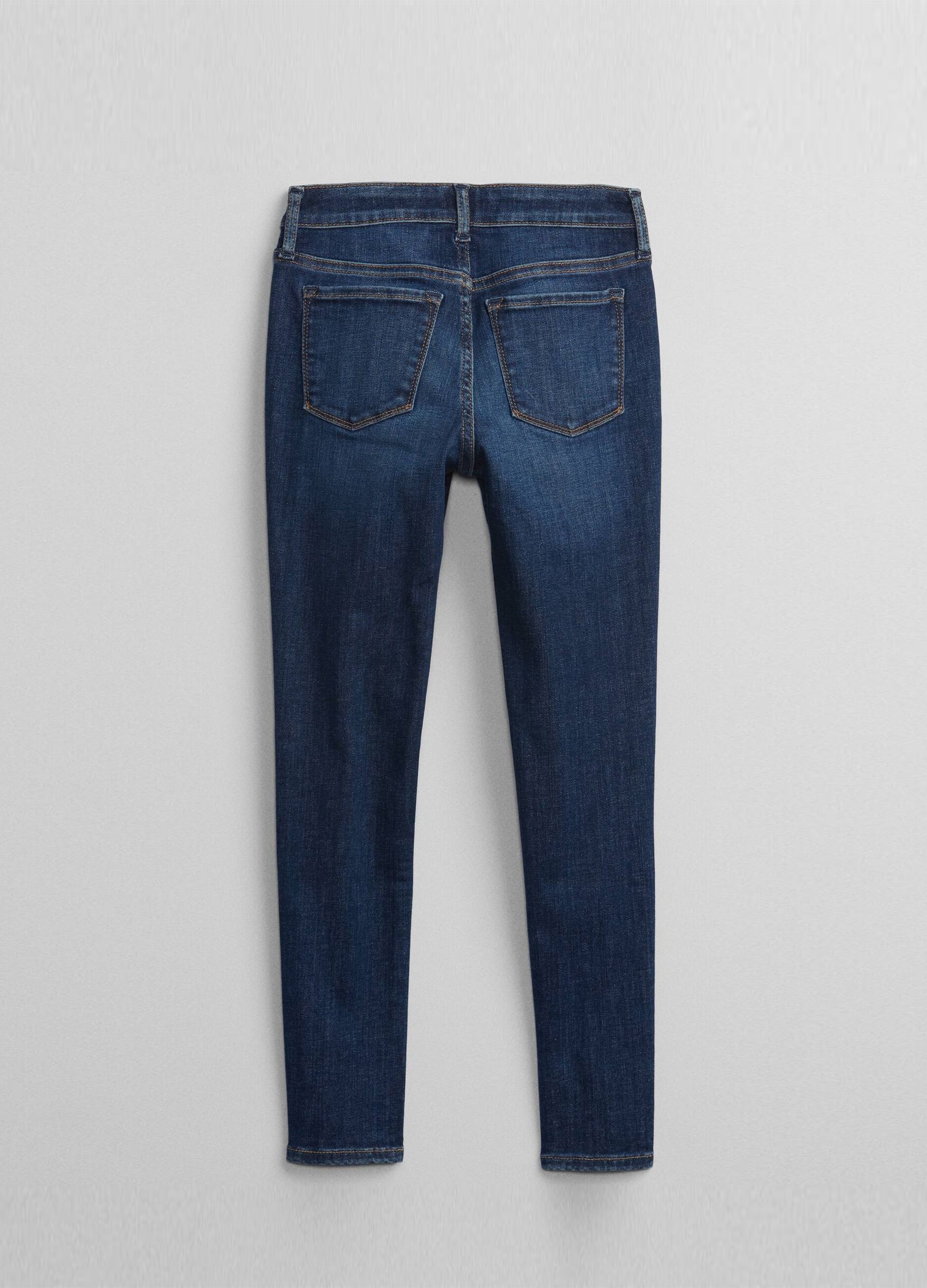 Slim-fit jeans with snap-buttons