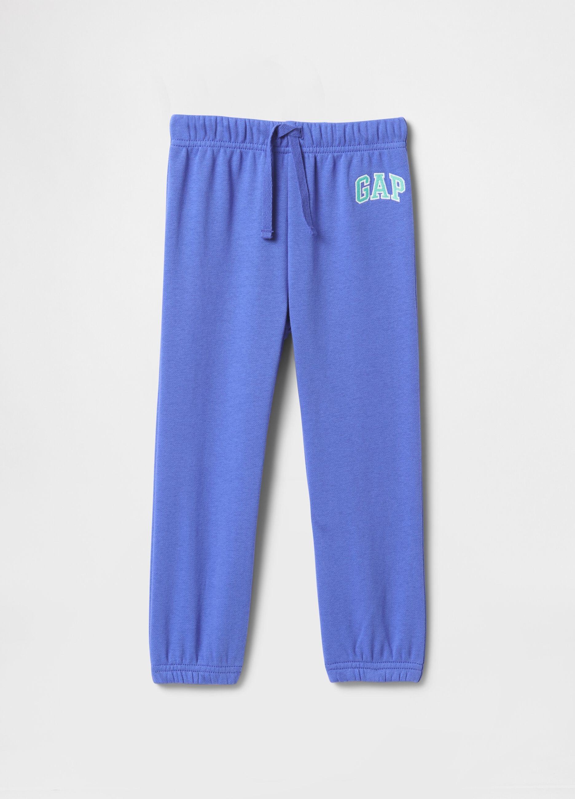 Pantaloni jogger azzurri con logo GAP