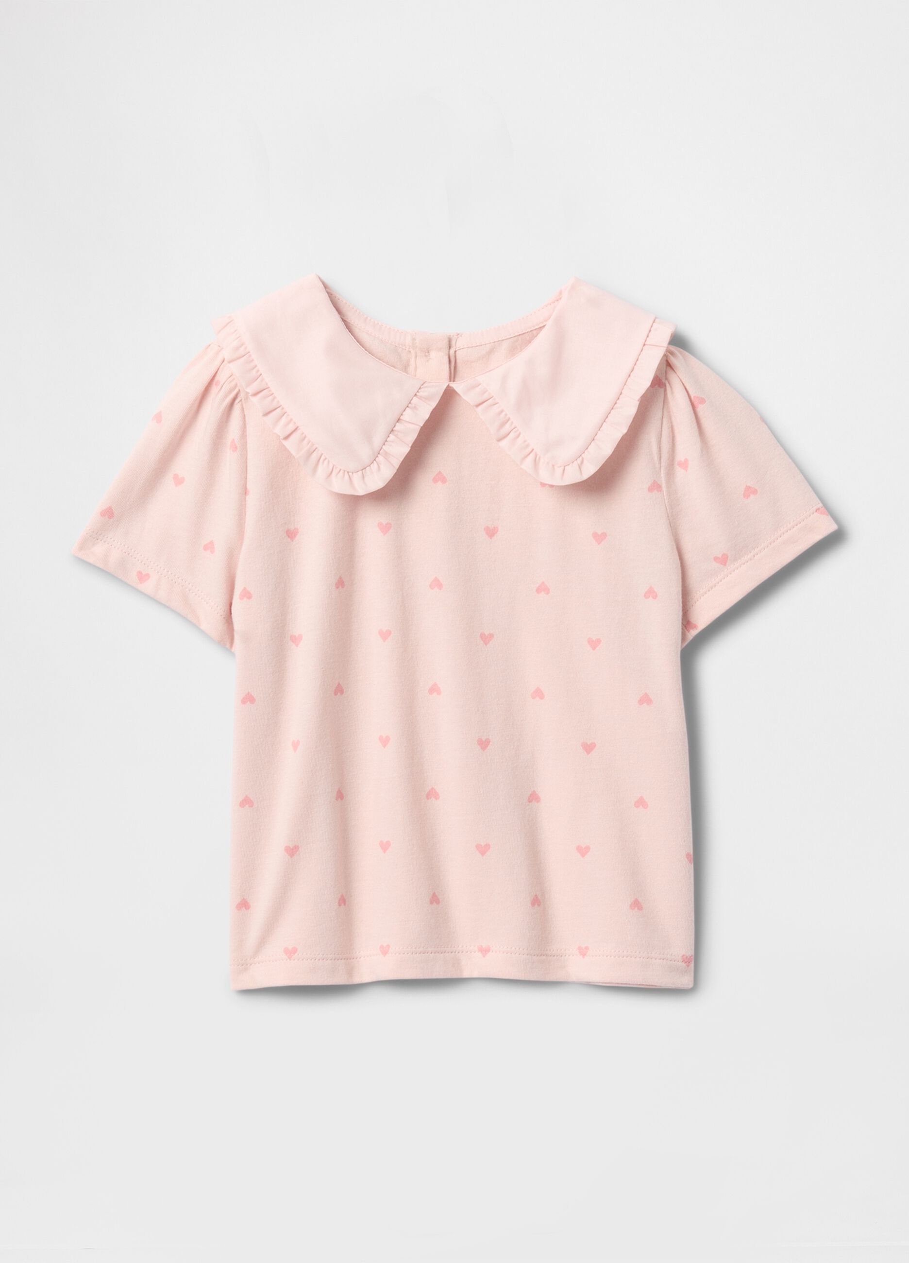 Maglietta rosa a cuoricini GAP Kids