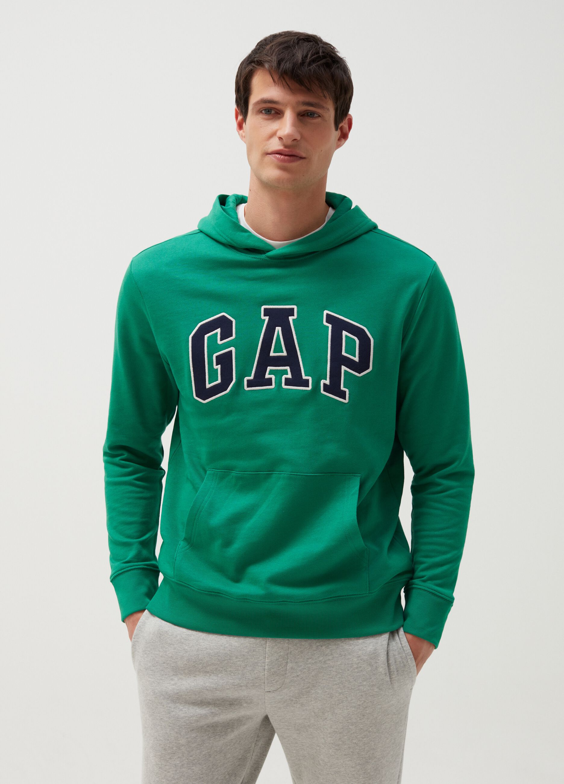 Hoodie with embroidered logo_1