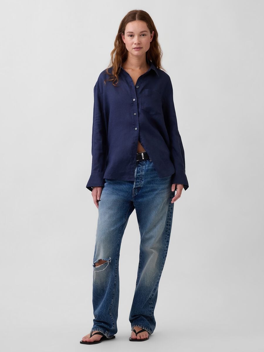 Camicia in puro lino Donna_2