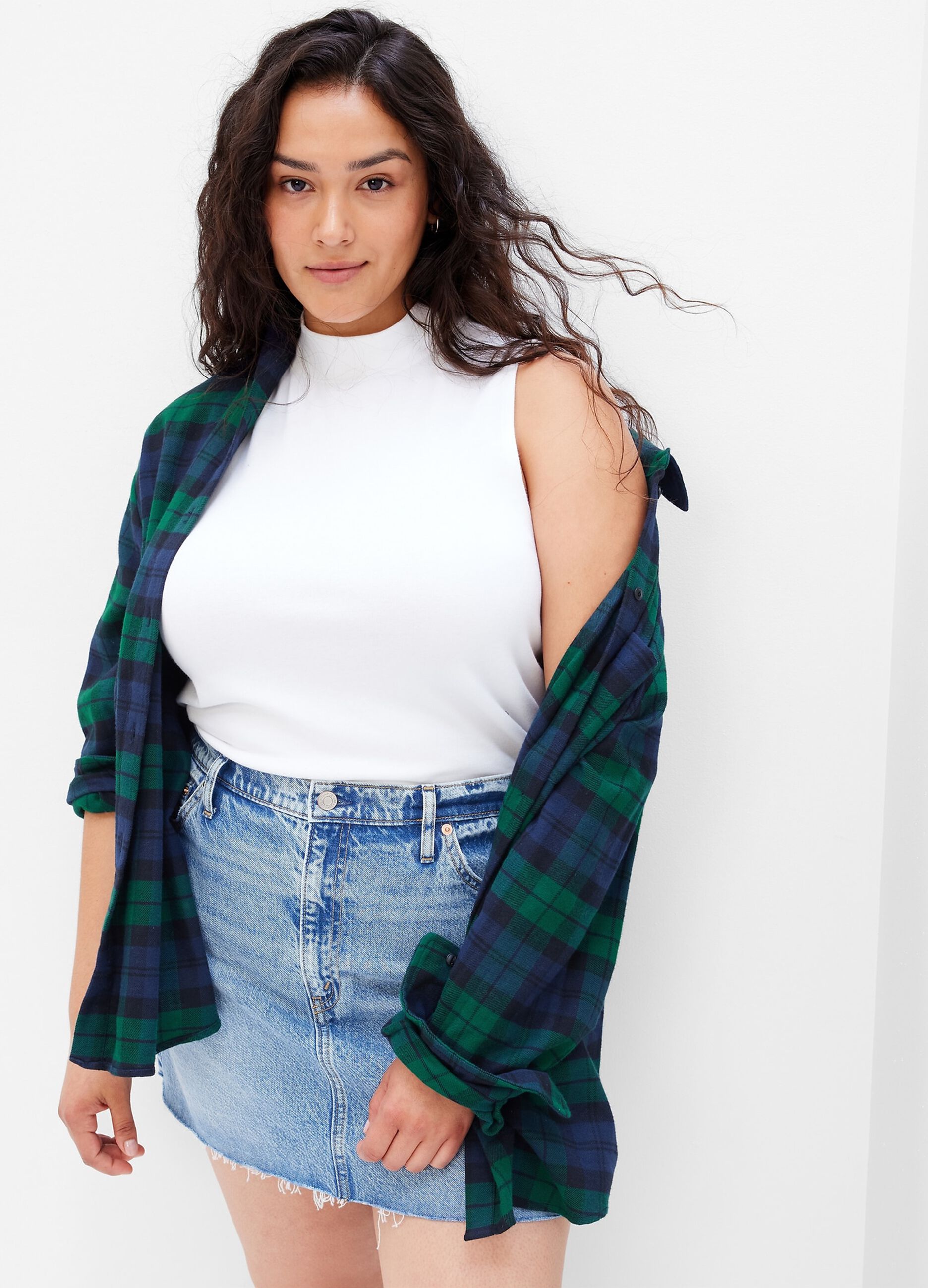 Camicia oversize in flanella check_3