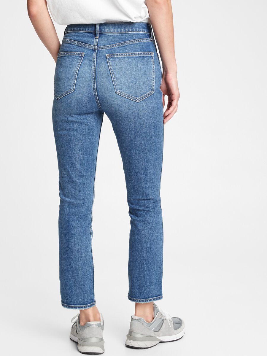 Slim-fit ankle jeans Woman_1