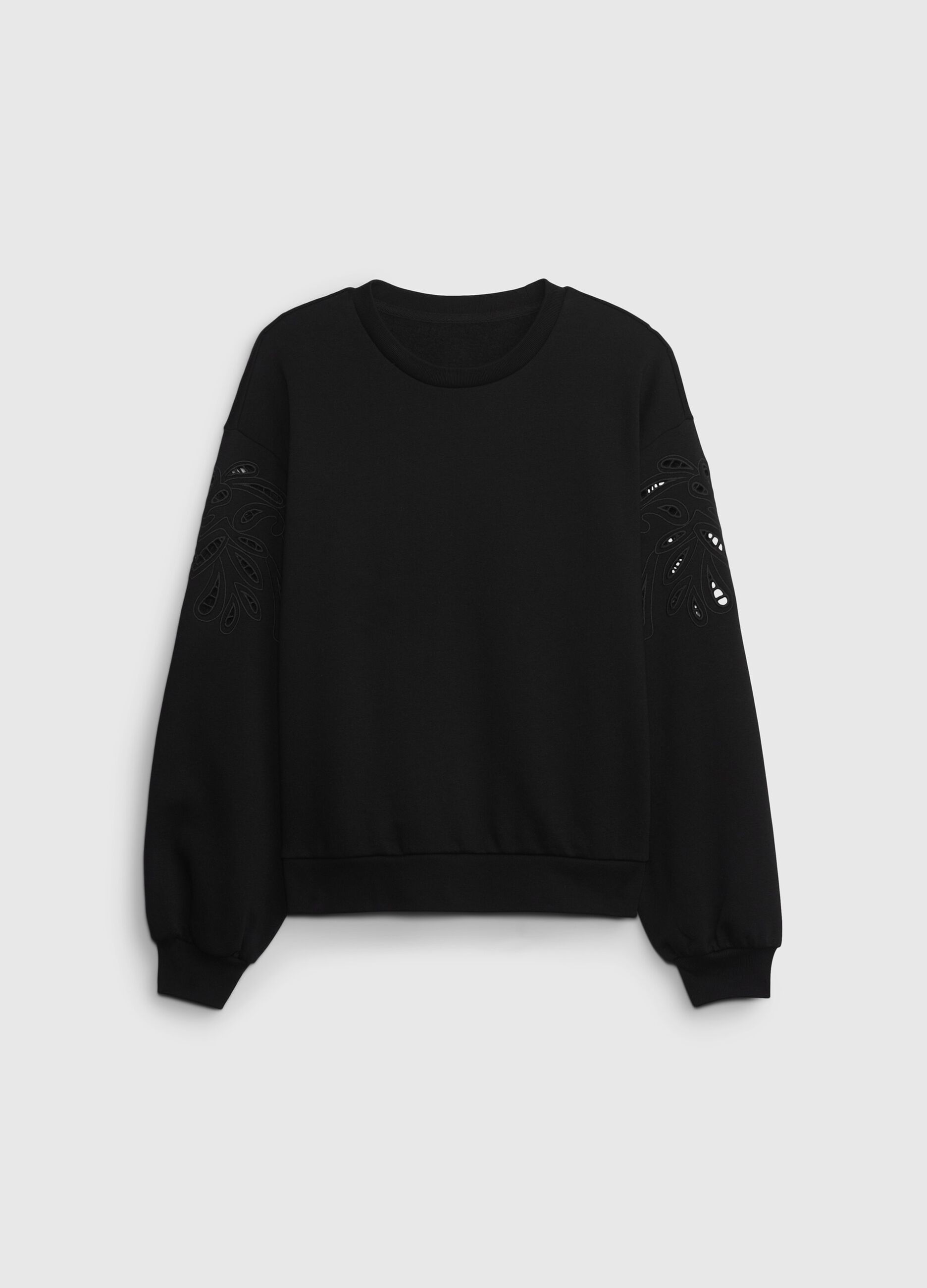 Sweatshirt with openwork details_5