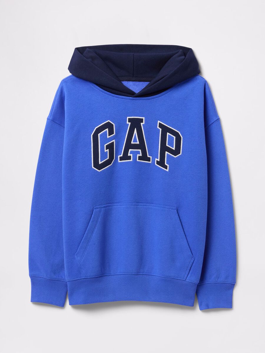 Blue Hoodie with GAP Logo Boy_4