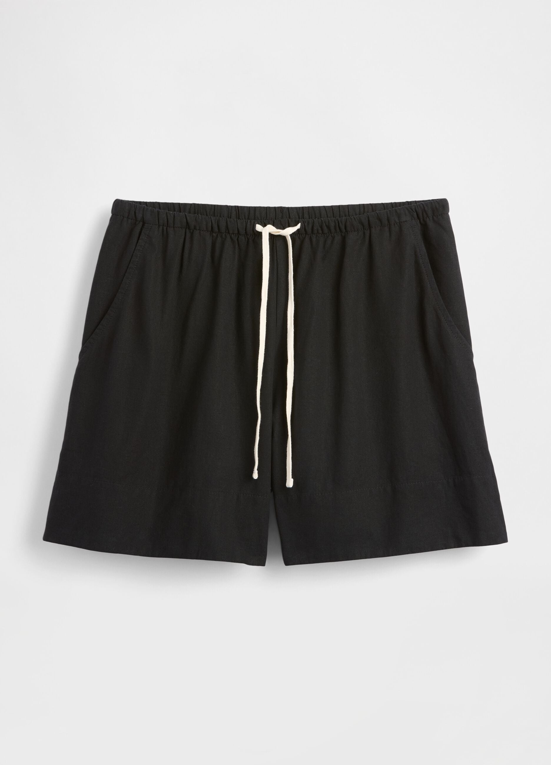 Shorts in misto lino