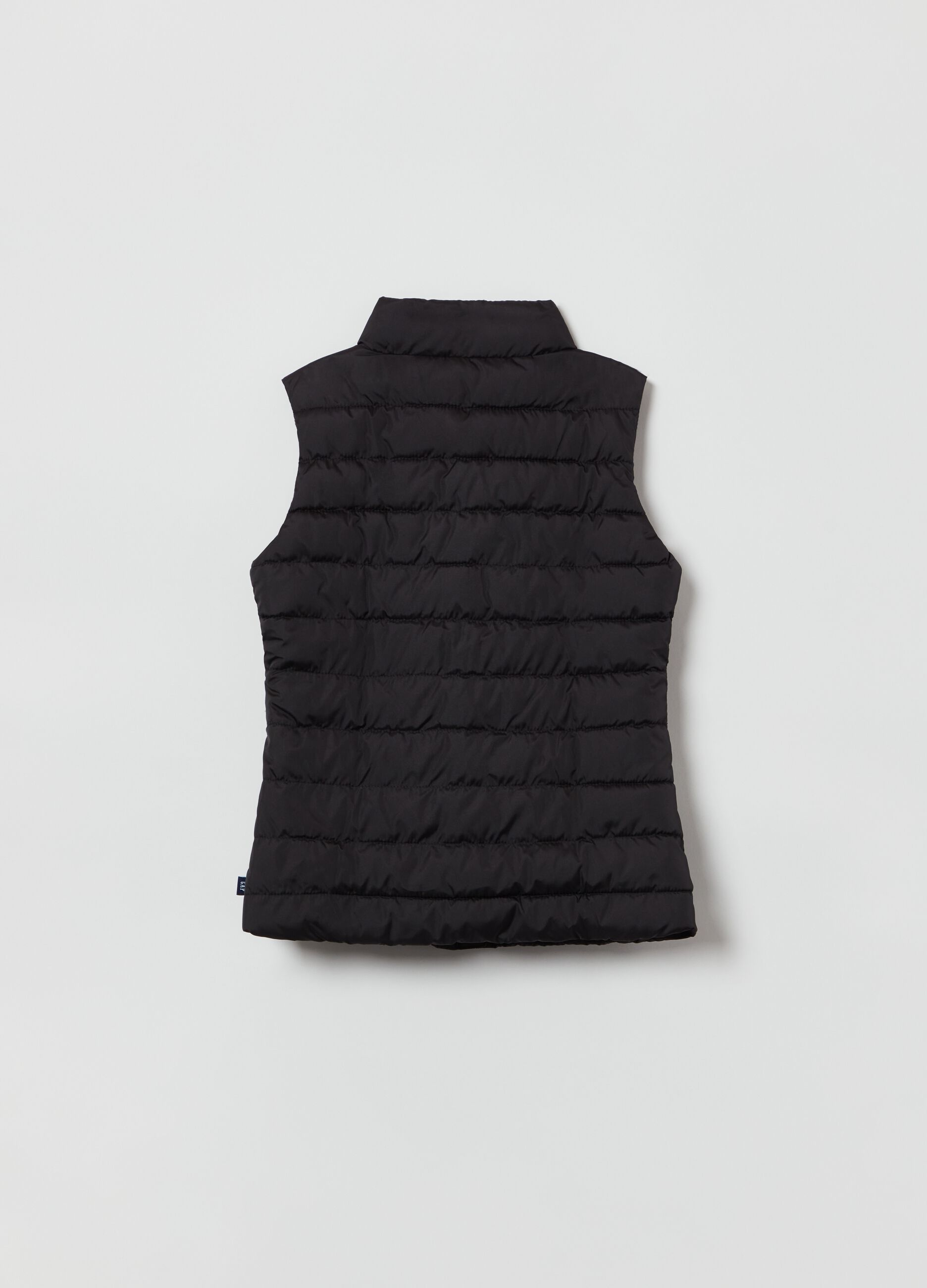 Gilet trapuntato full-zip_1