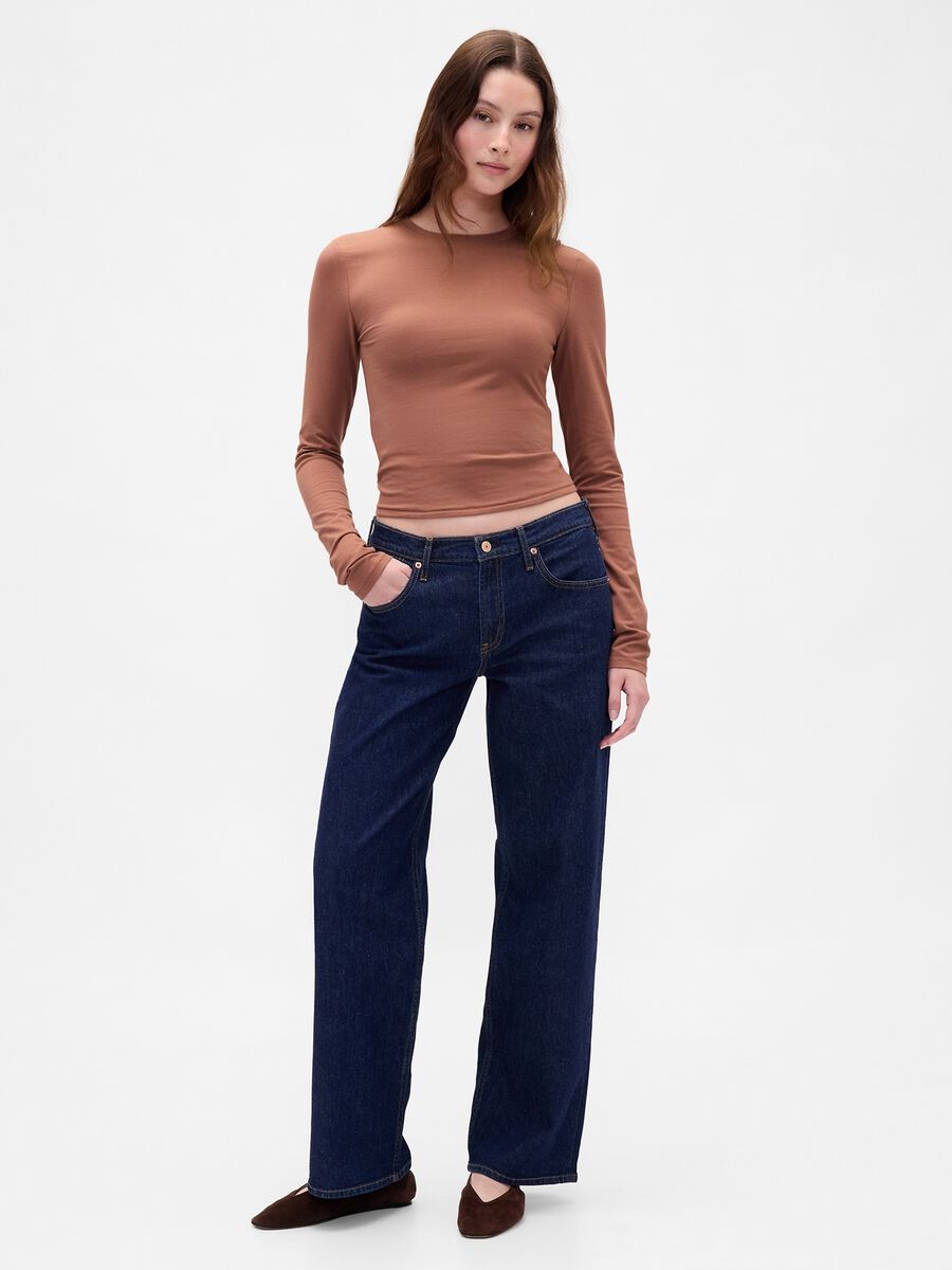 Maglia a maniche lunghe elasticizzata Donna_2