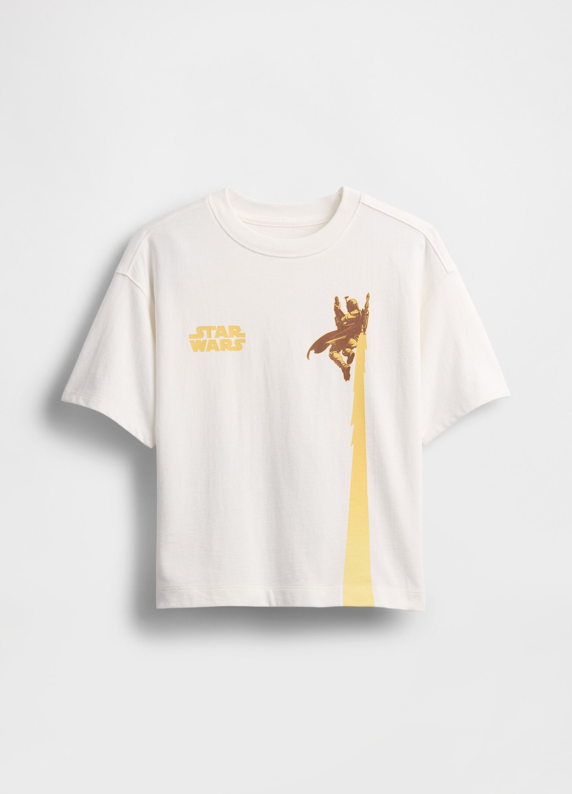 T-shirt Star Wars bianca