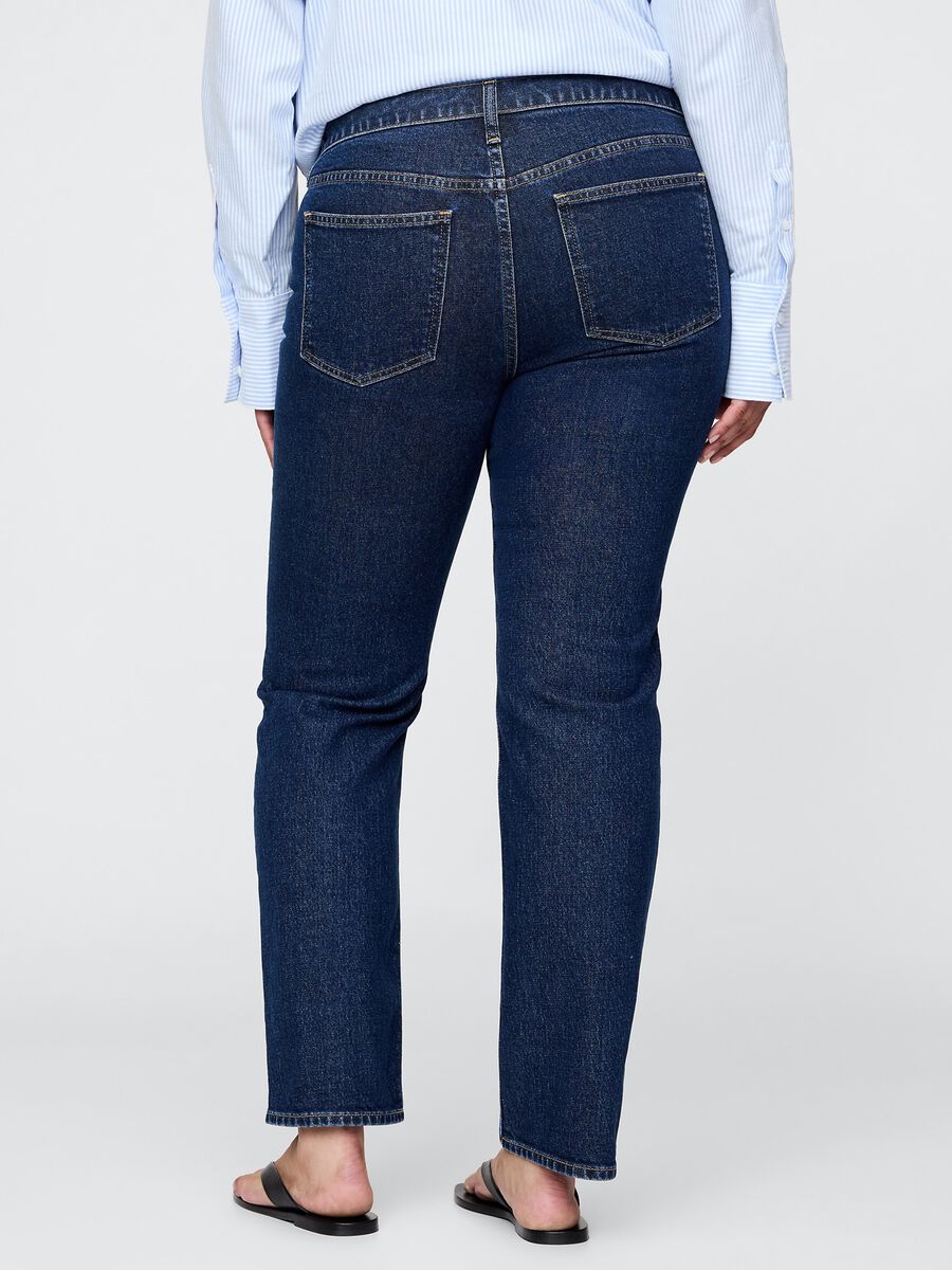 Stretchable Blue Denim Trousers Woman_5