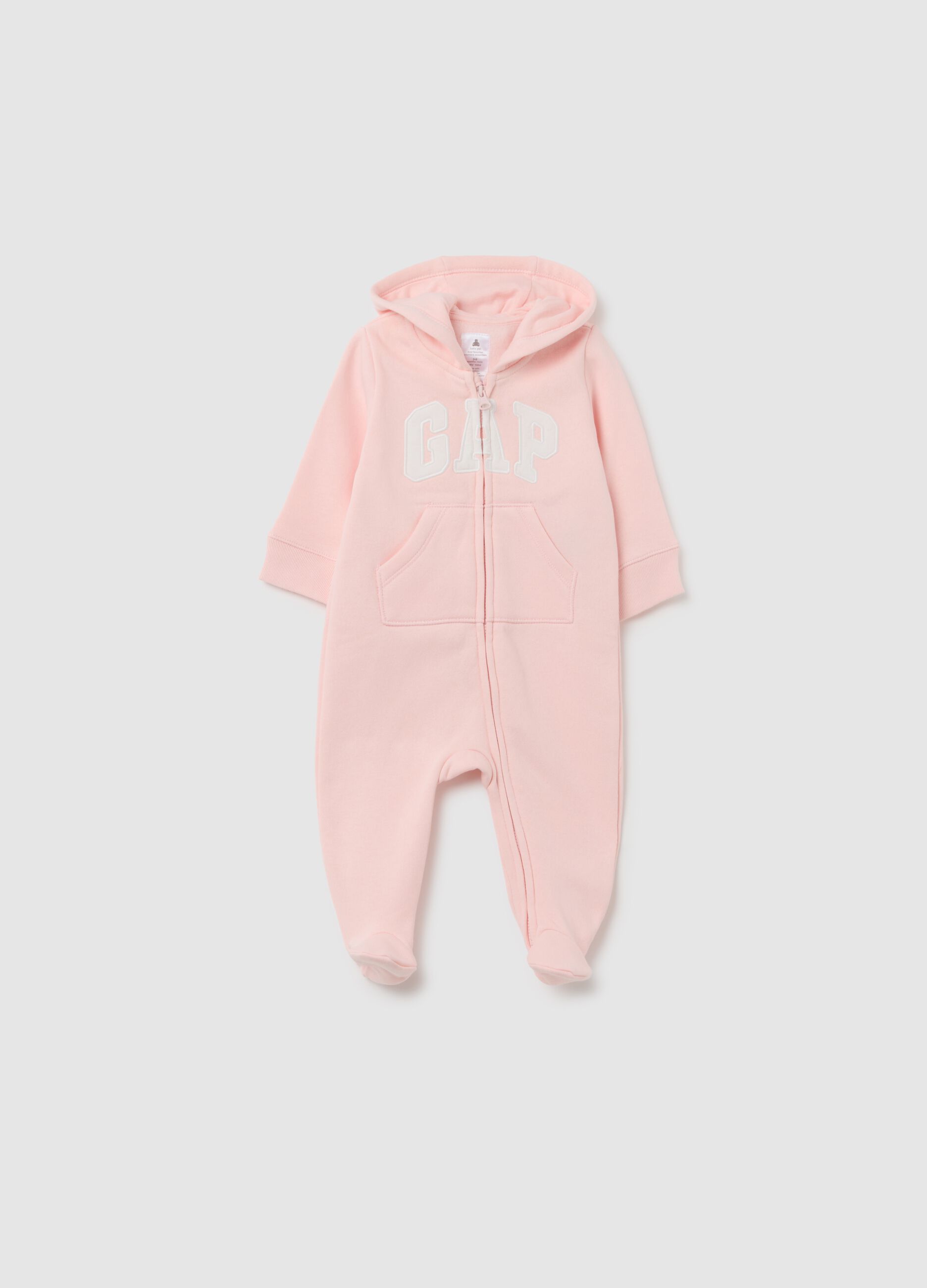 Onesie with feet and hood