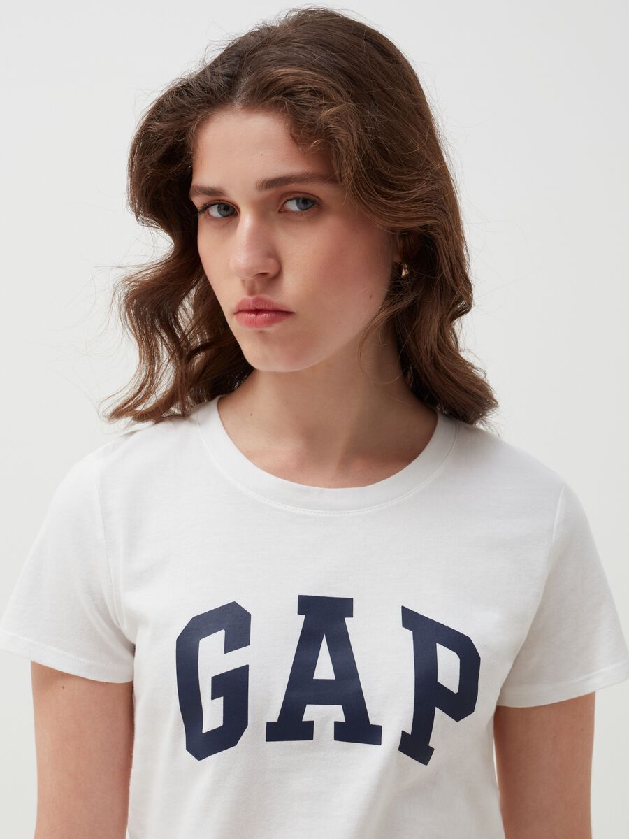 Bipack t-shirt in jersey con stampa logo Donna_1