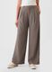 Wide leg trousers with darts_1