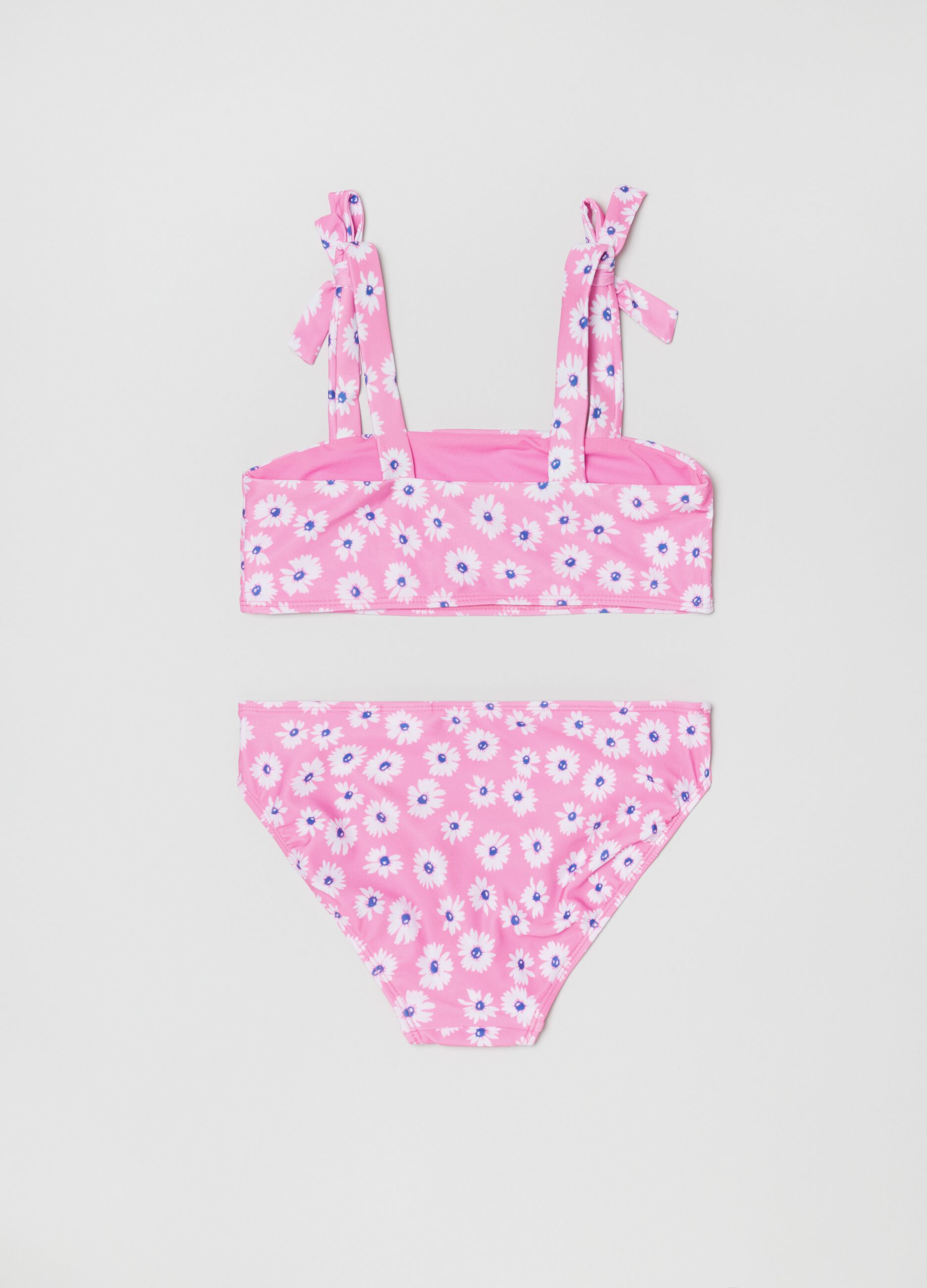 Bikini with daisy pattern_1