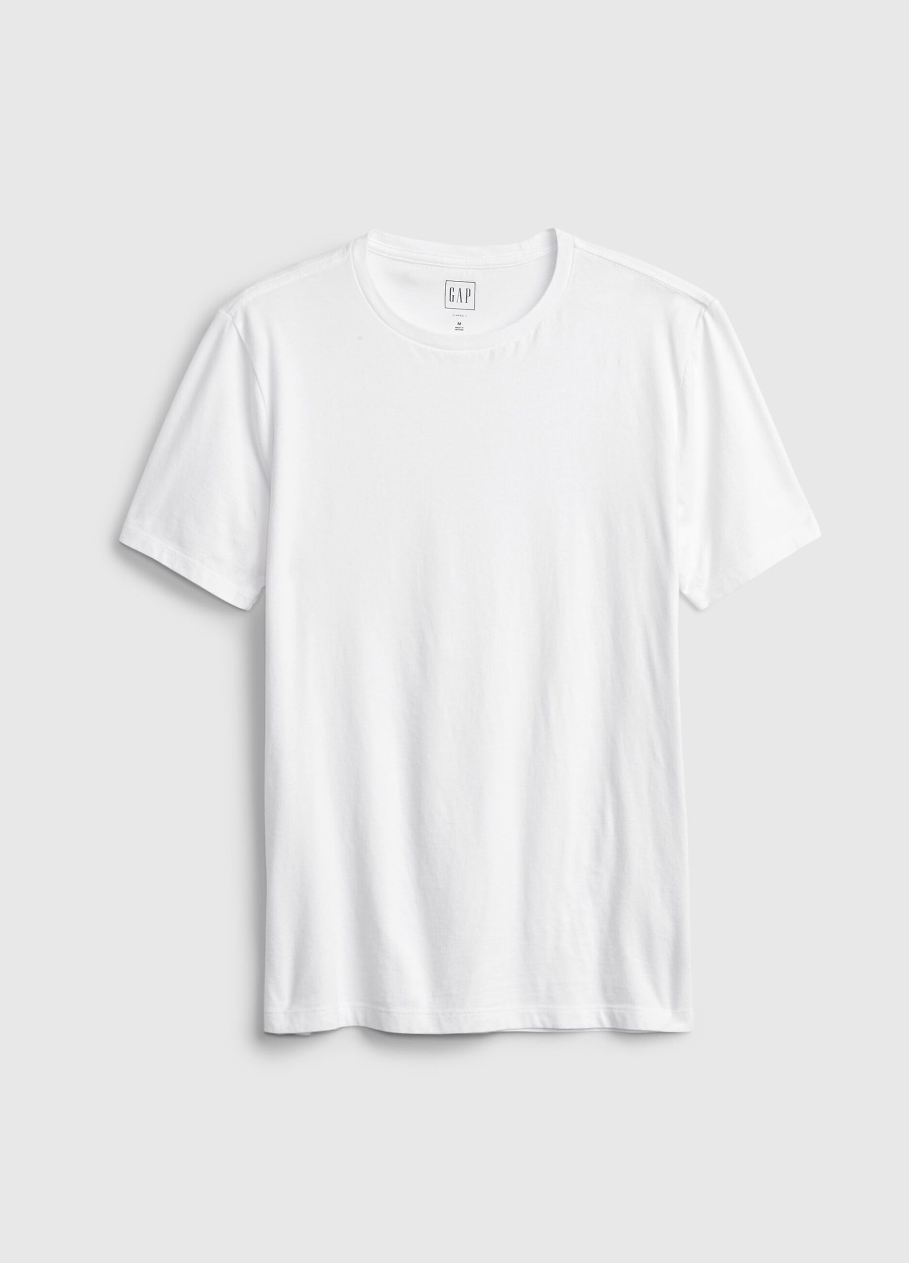 T-shirt girocollo in cotone_3