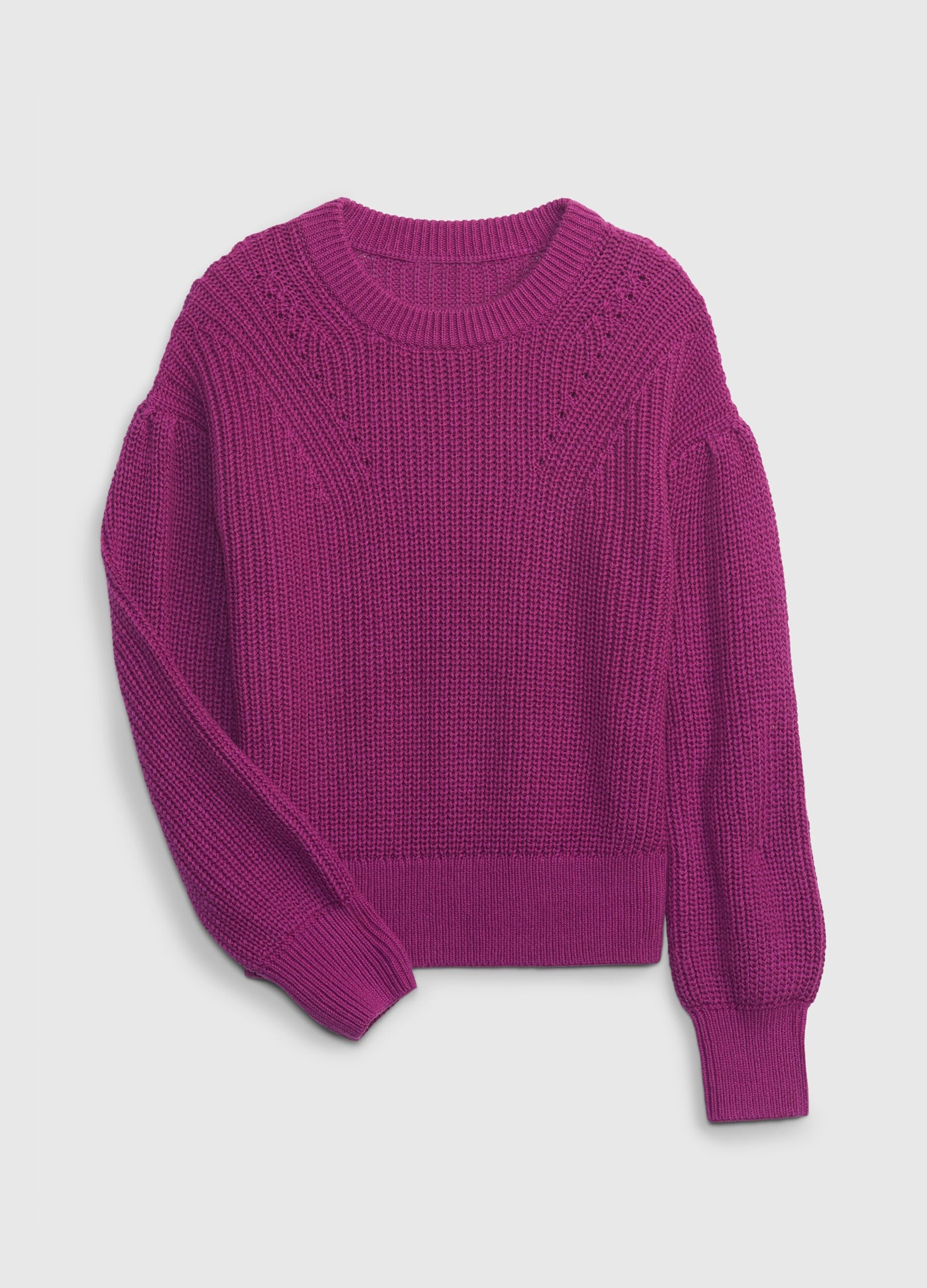 Knitted oversized pullover