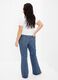 Jeans flare fit effetto maltinto_3