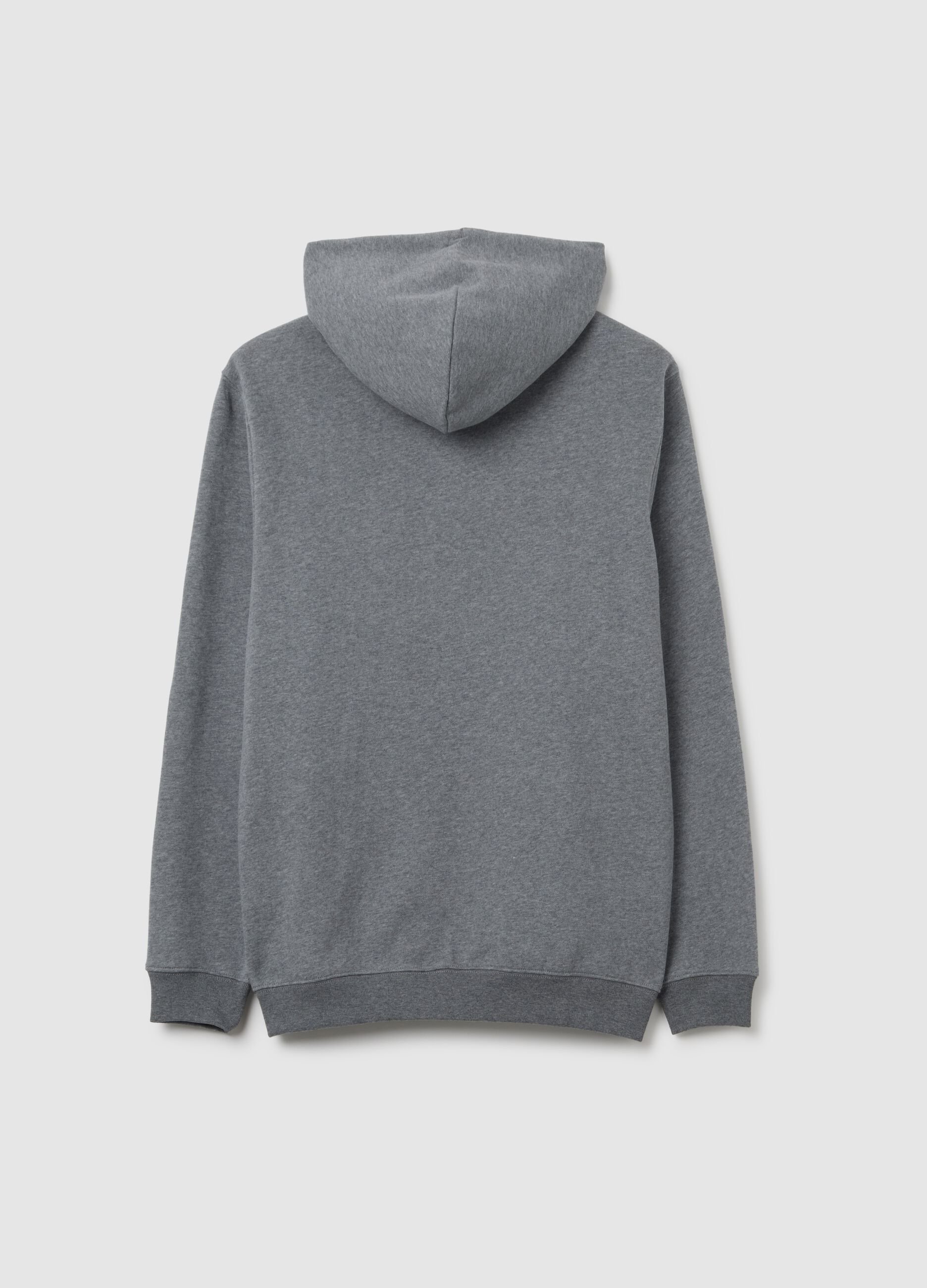 Sweatshirt with hood in cotton and modal_2