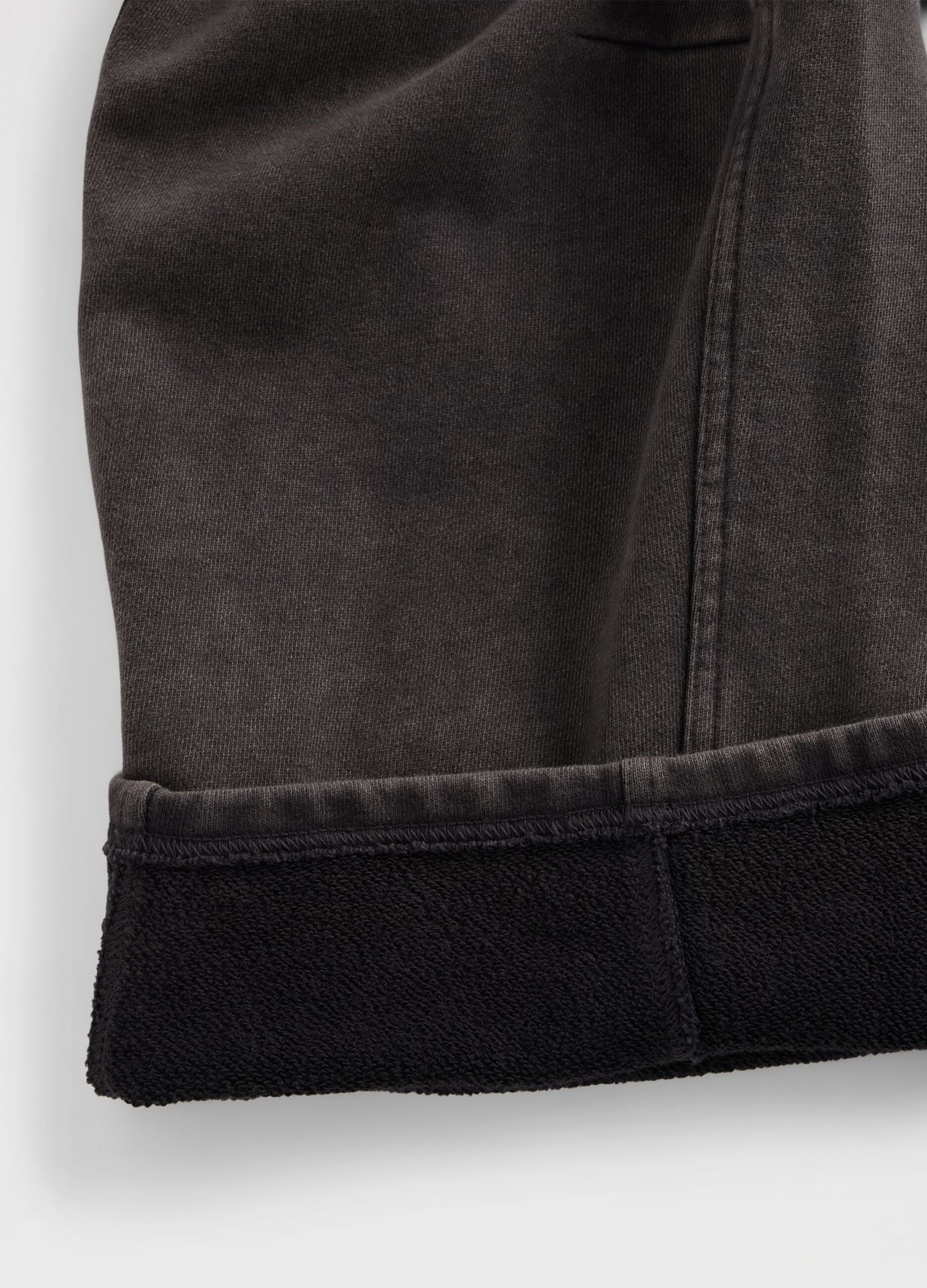 Pantaloni in misto cotone a gamba larga