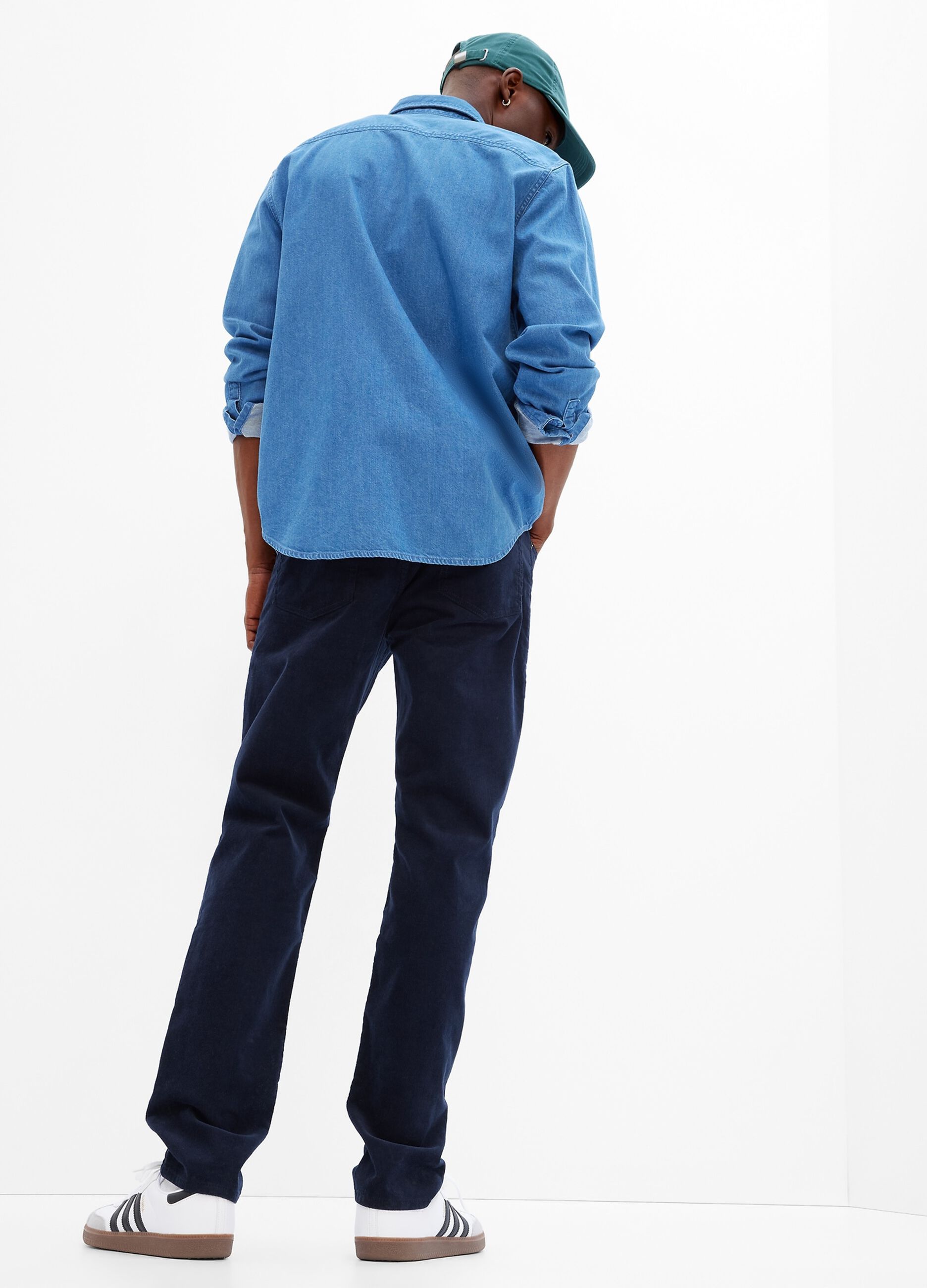 Slim-fit jeans in stretch corduroy_2