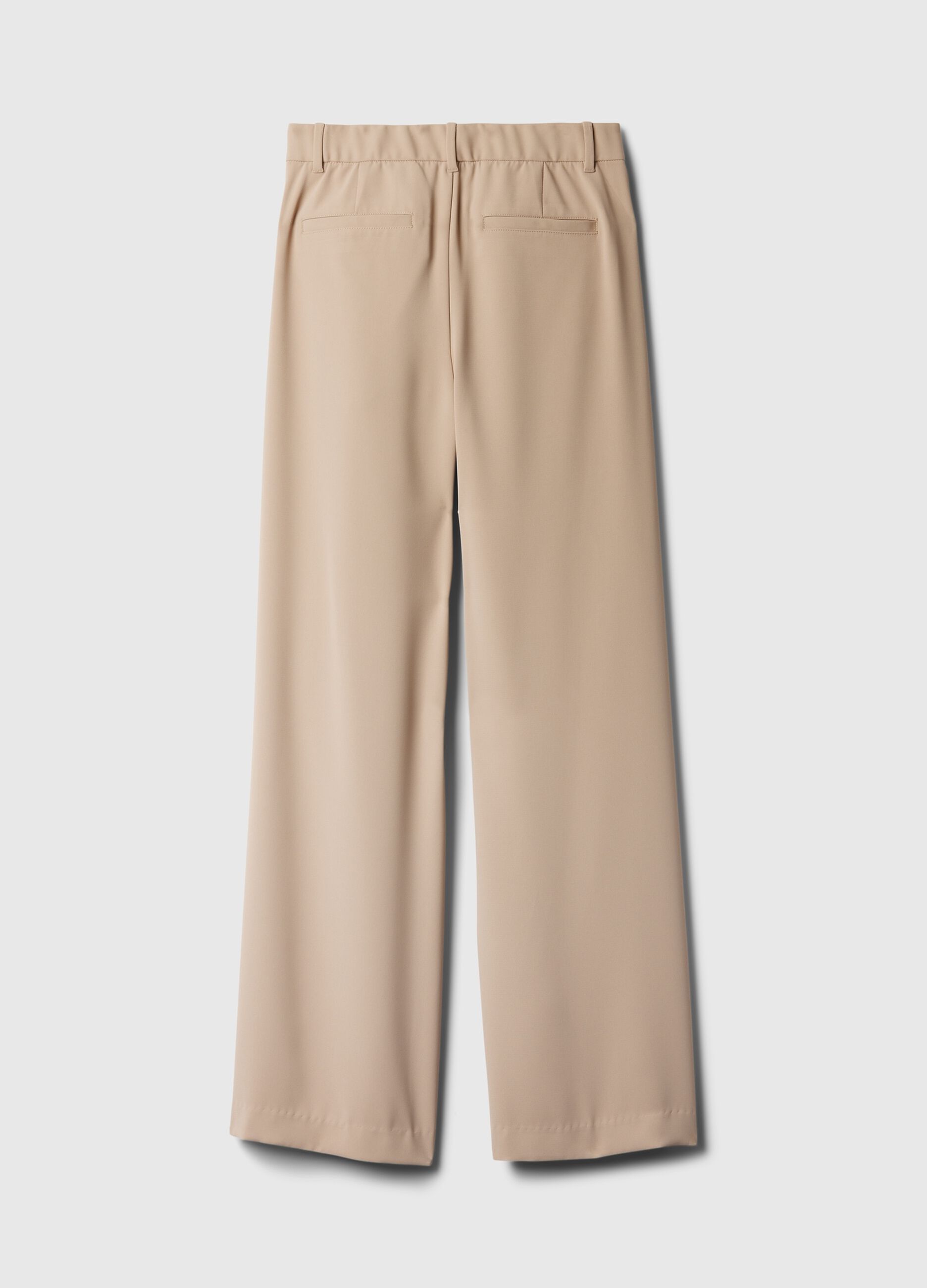 Pantalone wide leg vita alta con pinces_6